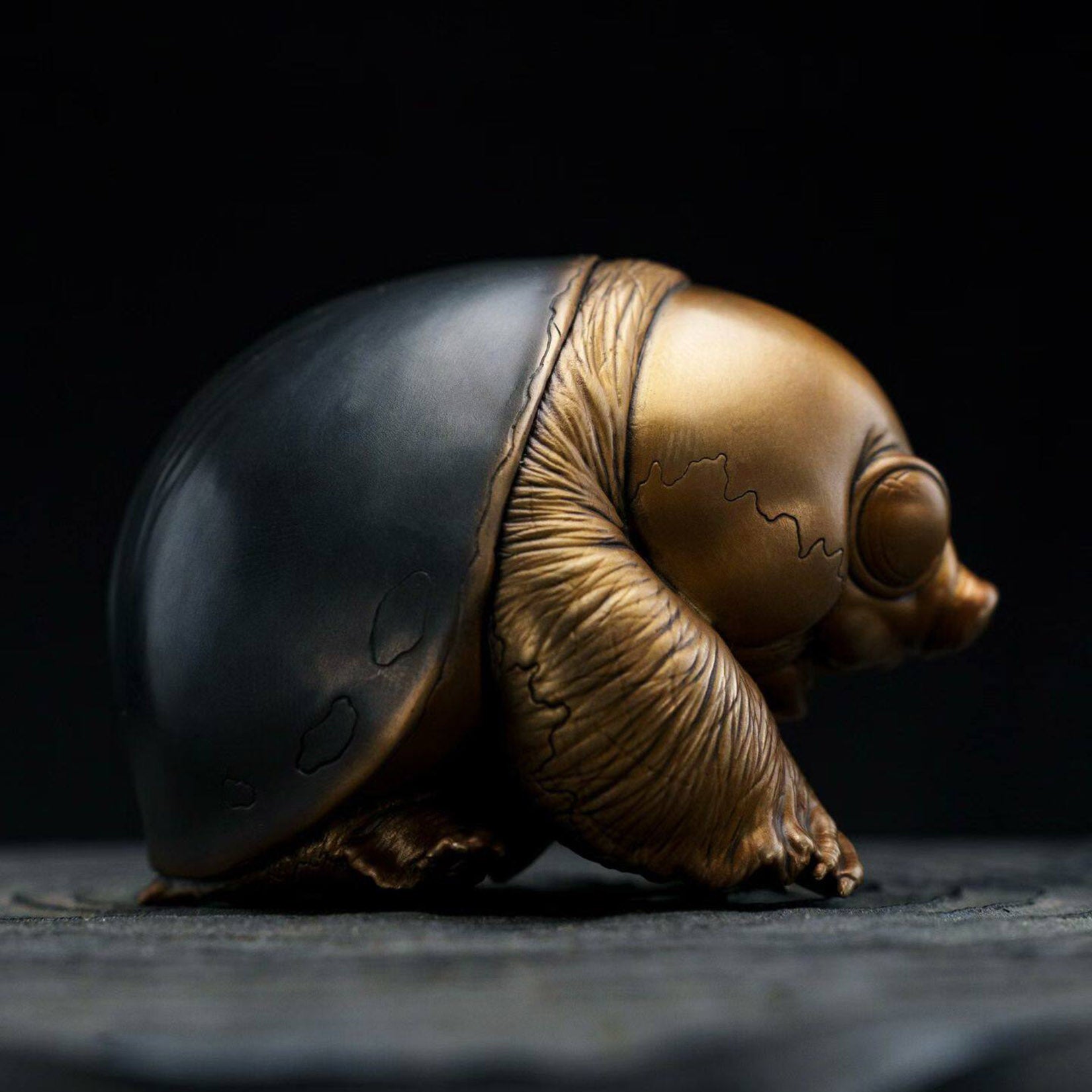 BOWUZHI Studio Bronze Turtle Series Model