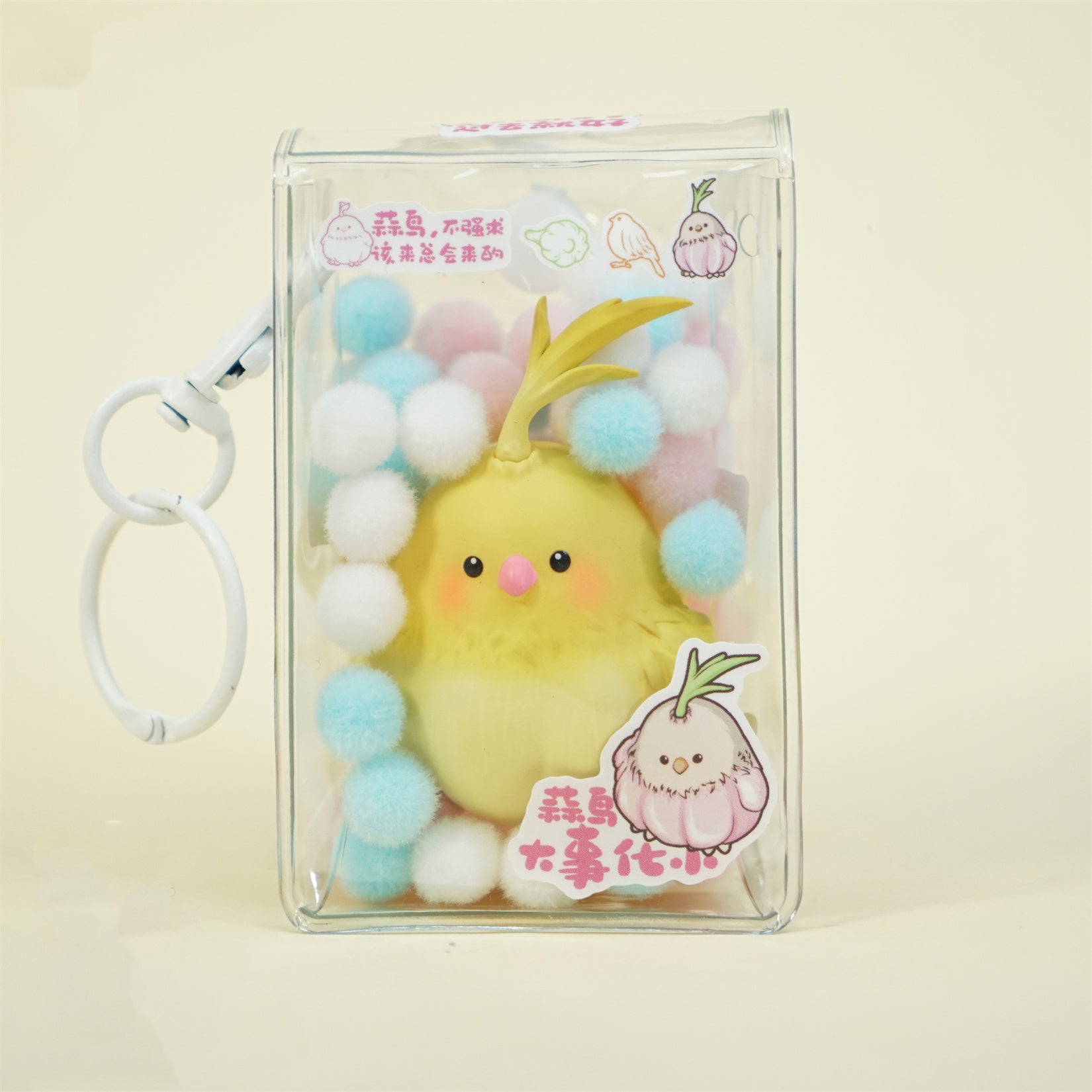 Modèle de charme d'oiseau à l'ail 