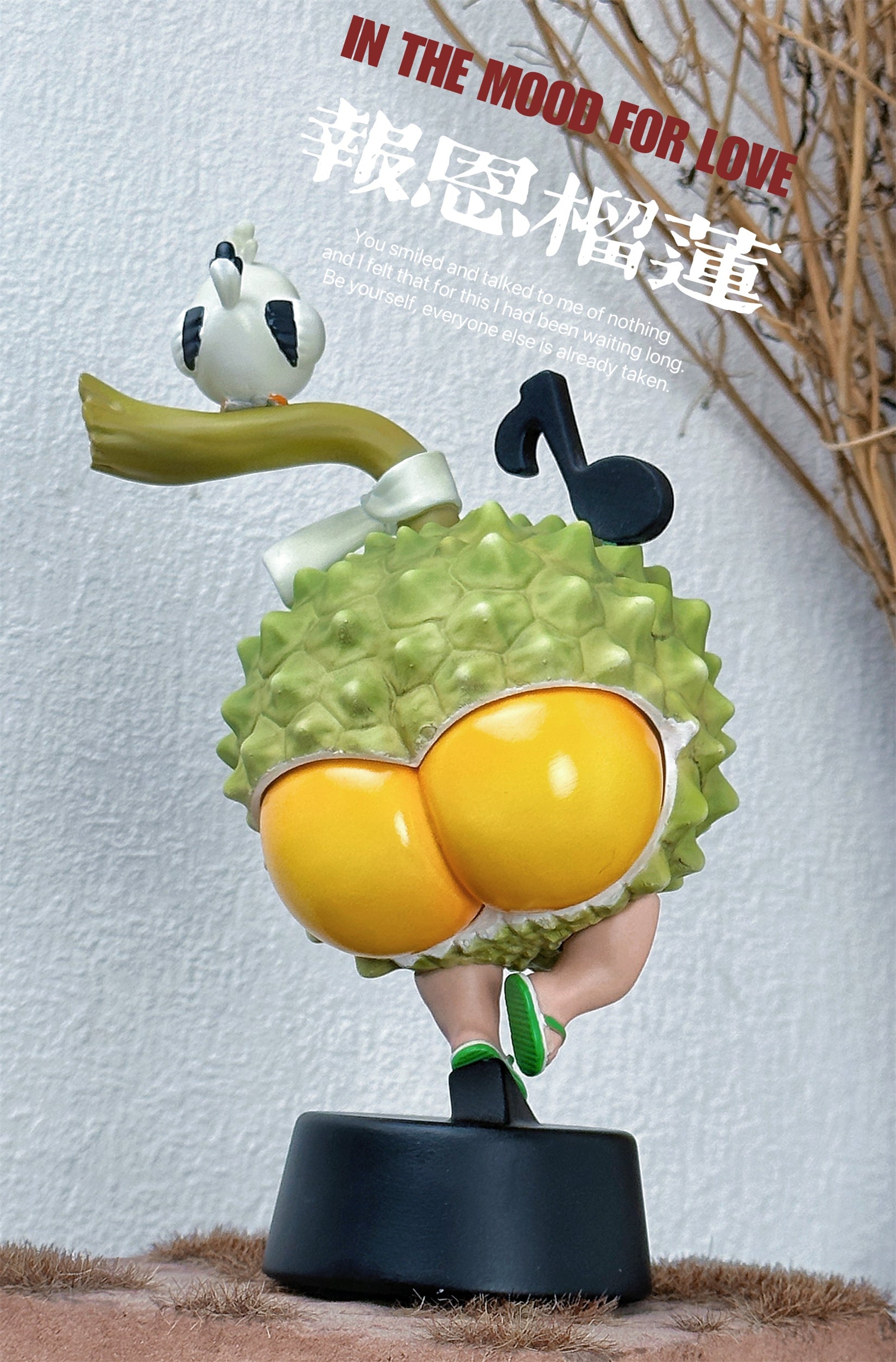 Durian-Fisch-Harz-Tierdekoration 