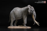 De CLAY Studio African Bush Elephant Scene Statue