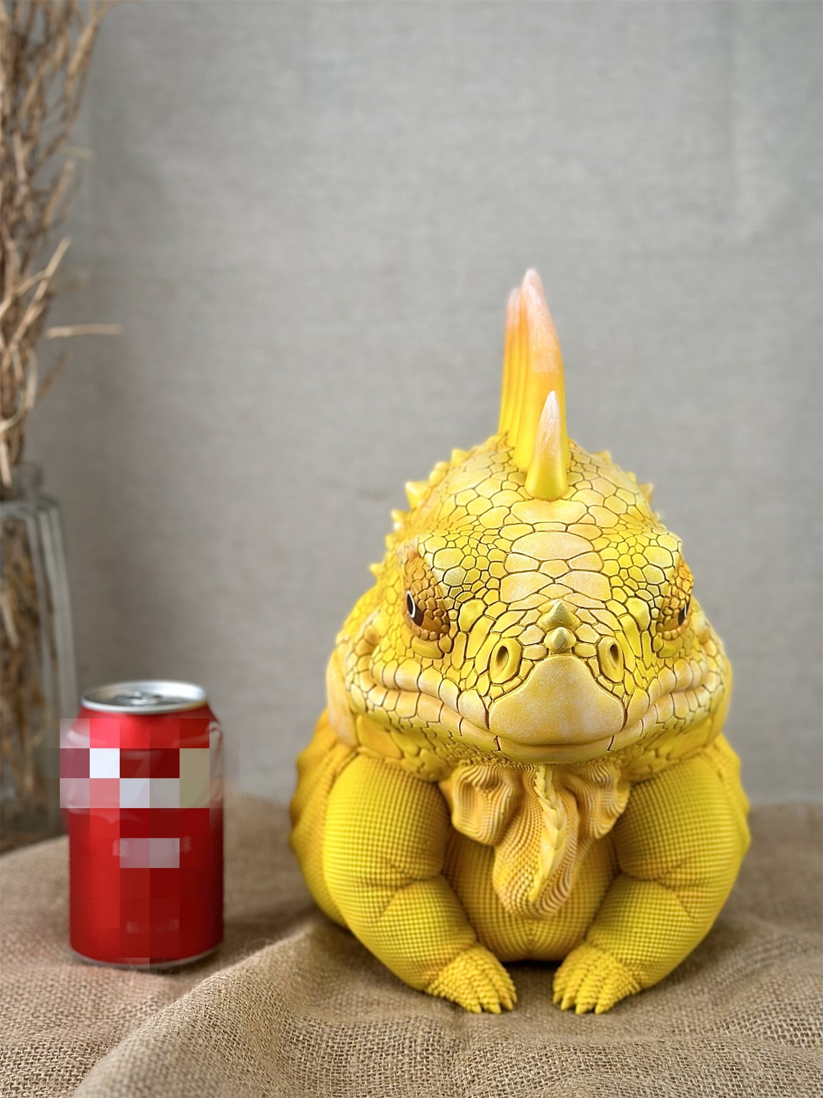 Plus Green Iguana Figure