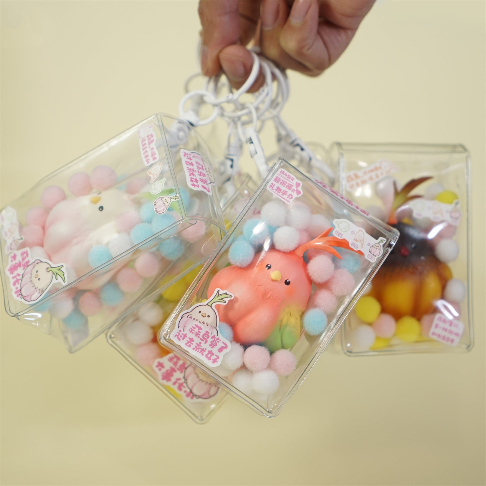 Modèle de charme d'oiseau à l'ail 