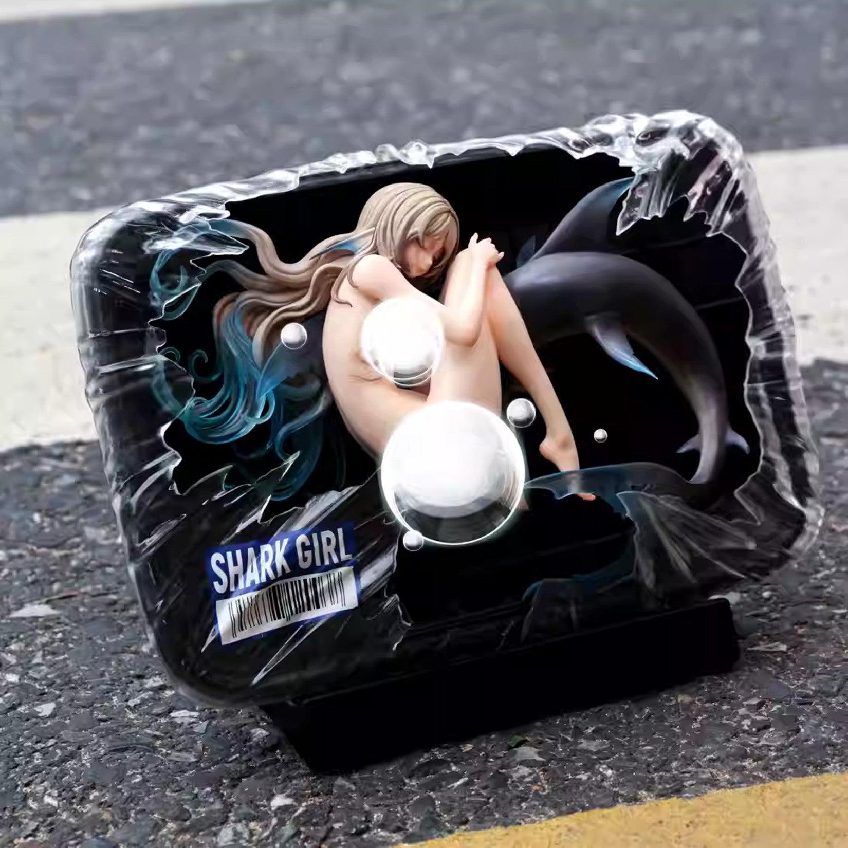 WeArtDoing Shark Girl Doll