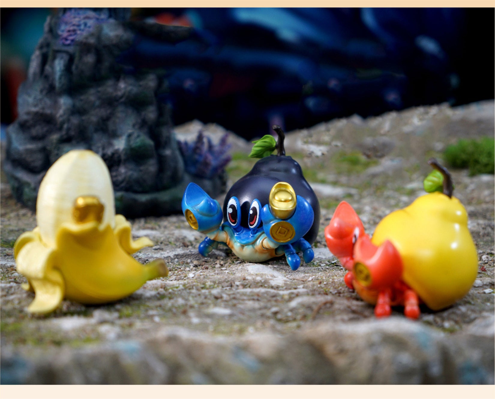 Einsiedlerkrebs Birnenmodell Kreative Figur 