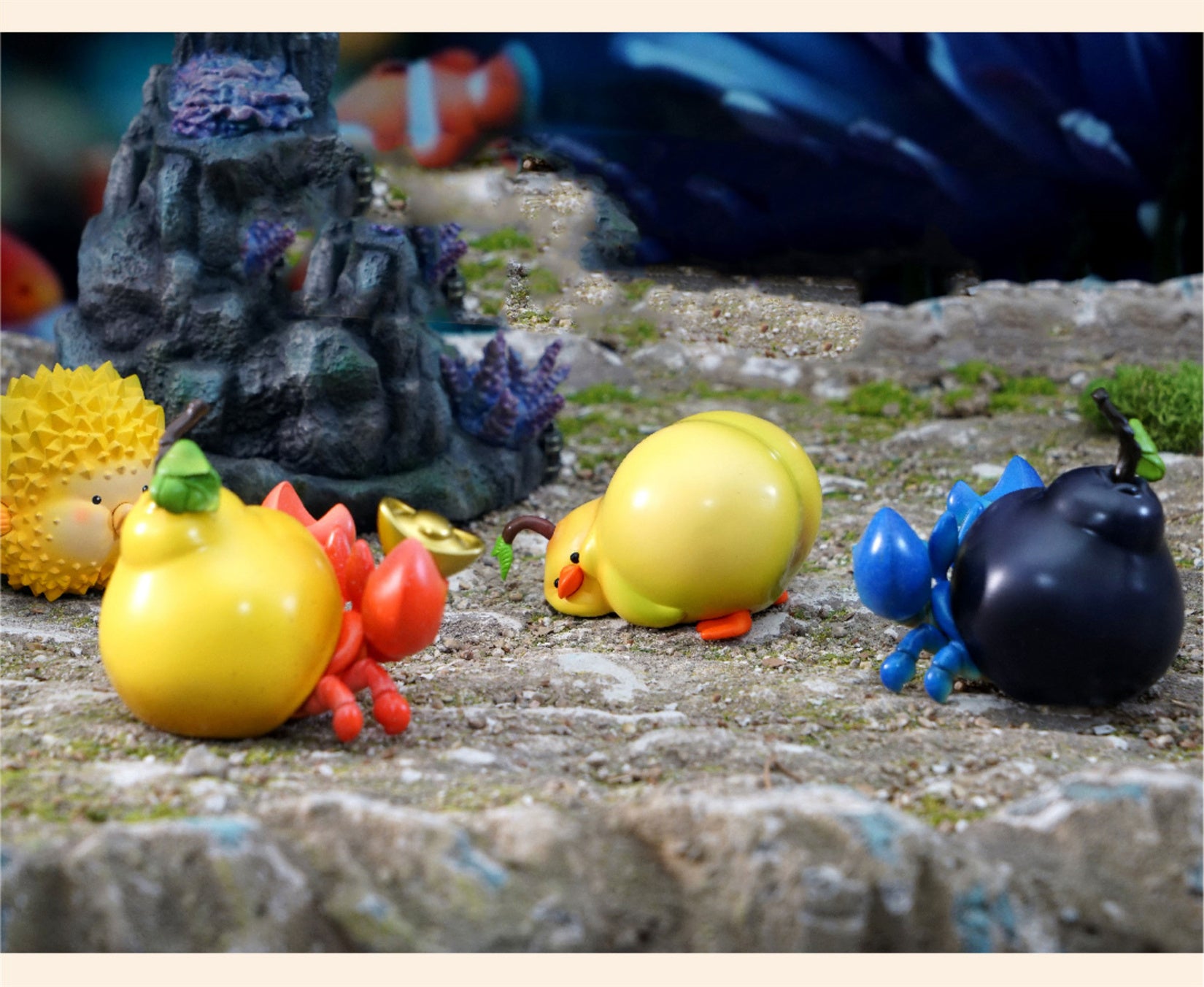 Einsiedlerkrebs Birnenmodell Kreative Figur 