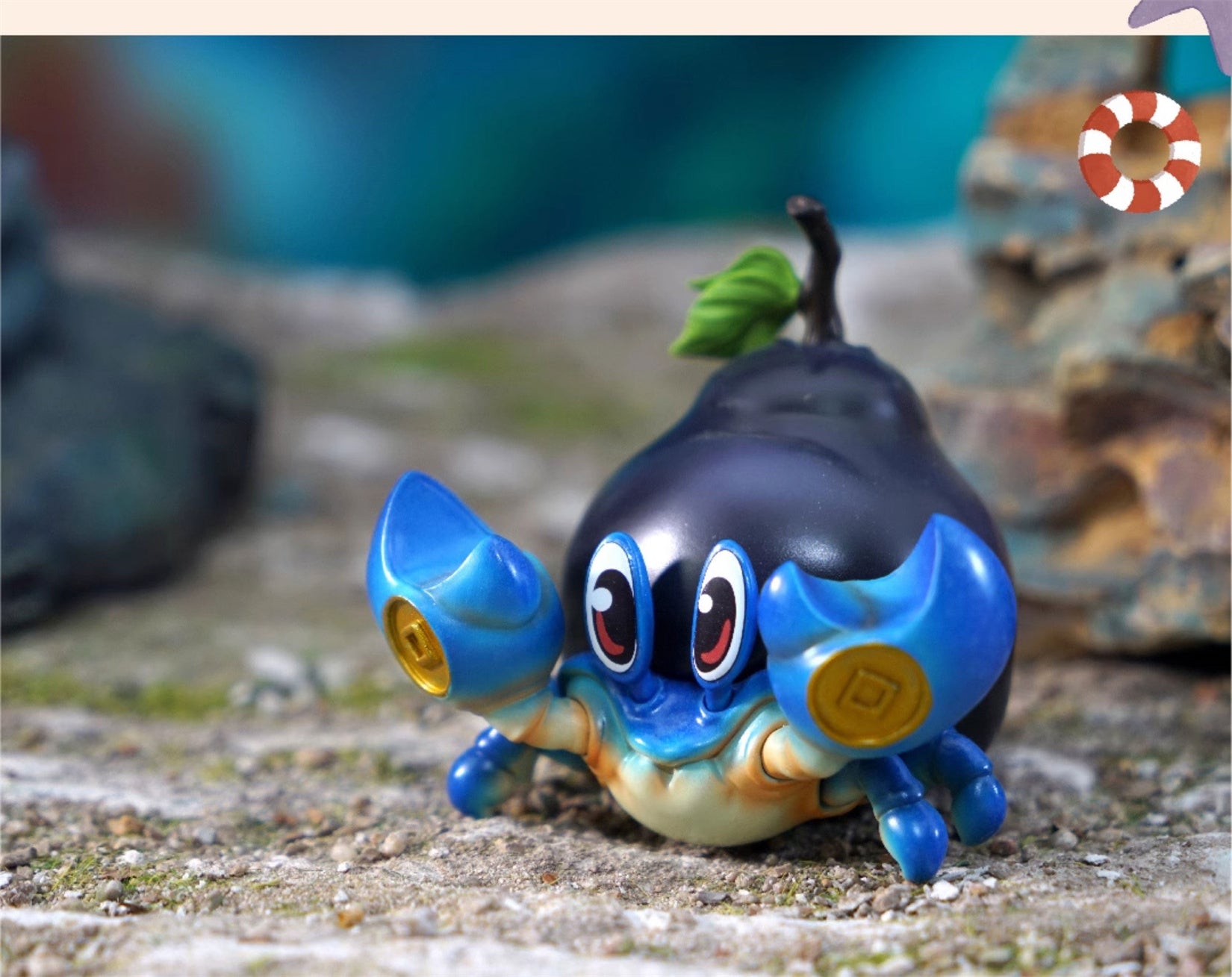 Einsiedlerkrebs Birnenmodell Kreative Figur 