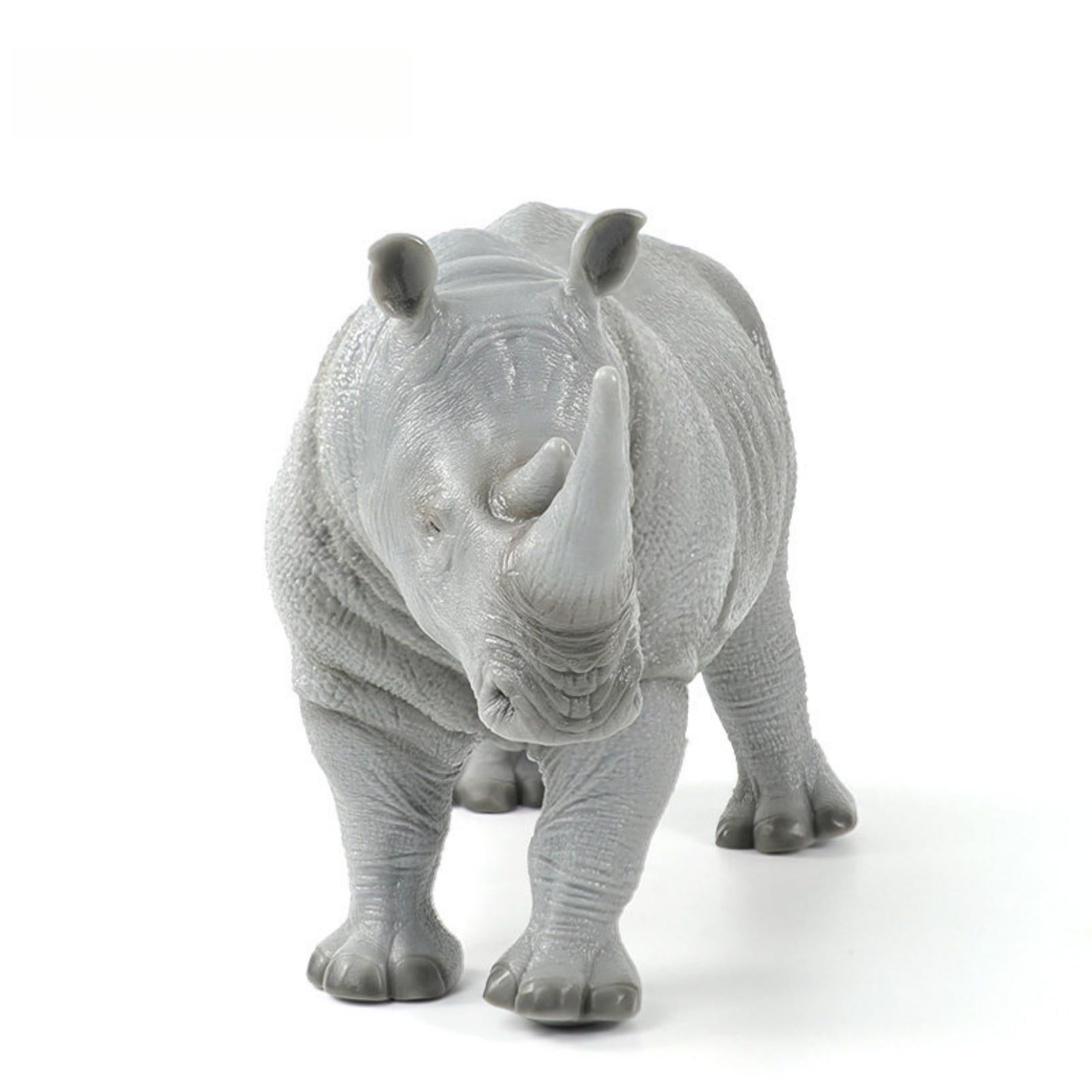 RECUR Rhinoceros Animal Model Collection Scene Decor