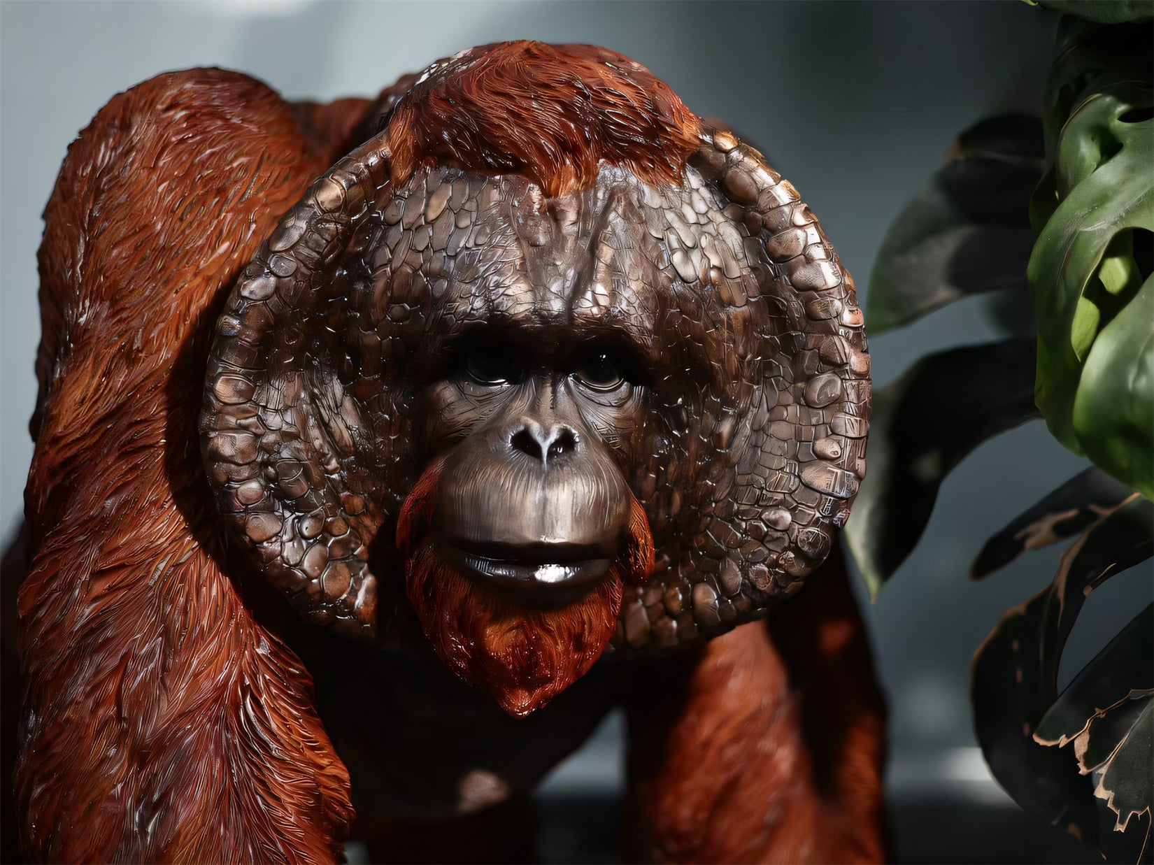 BOWUZHI Studio Sumatra-Orang-Utan-Modell im Maßstab 1:6 