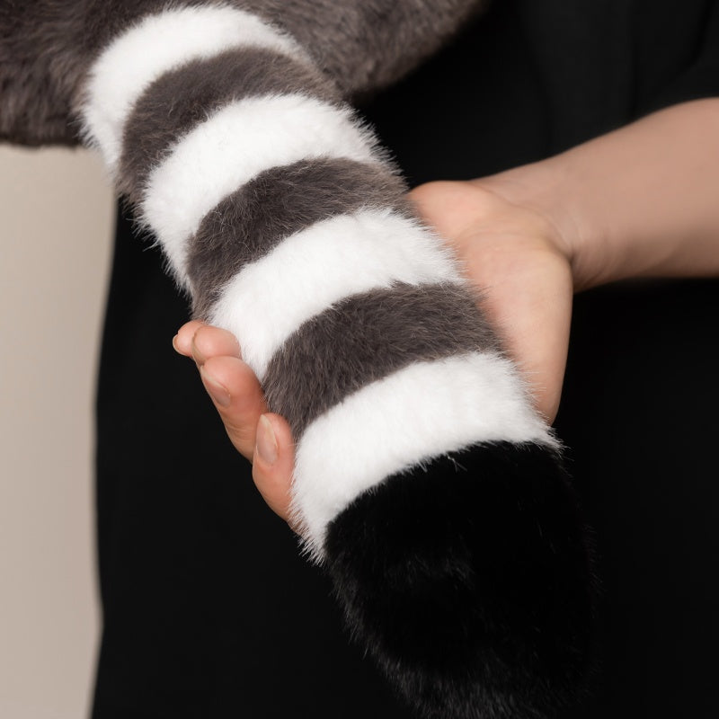 Raccoon Model Soft Animal Figure