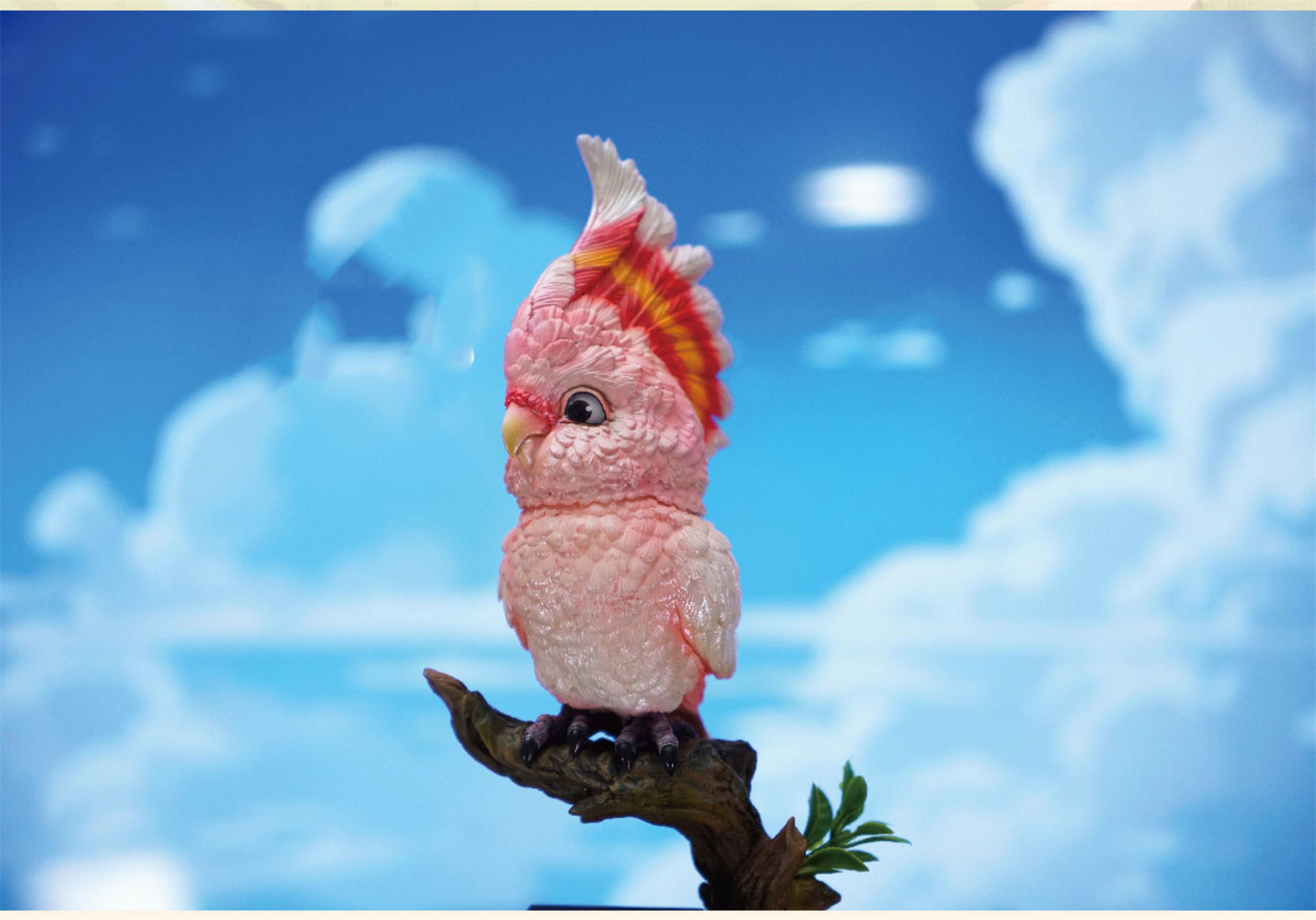 Cacatua Leadbeateri & Cacatua Galerita Parrot Model