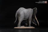 De CLAY Studio African Bush Elephant Scene Statue