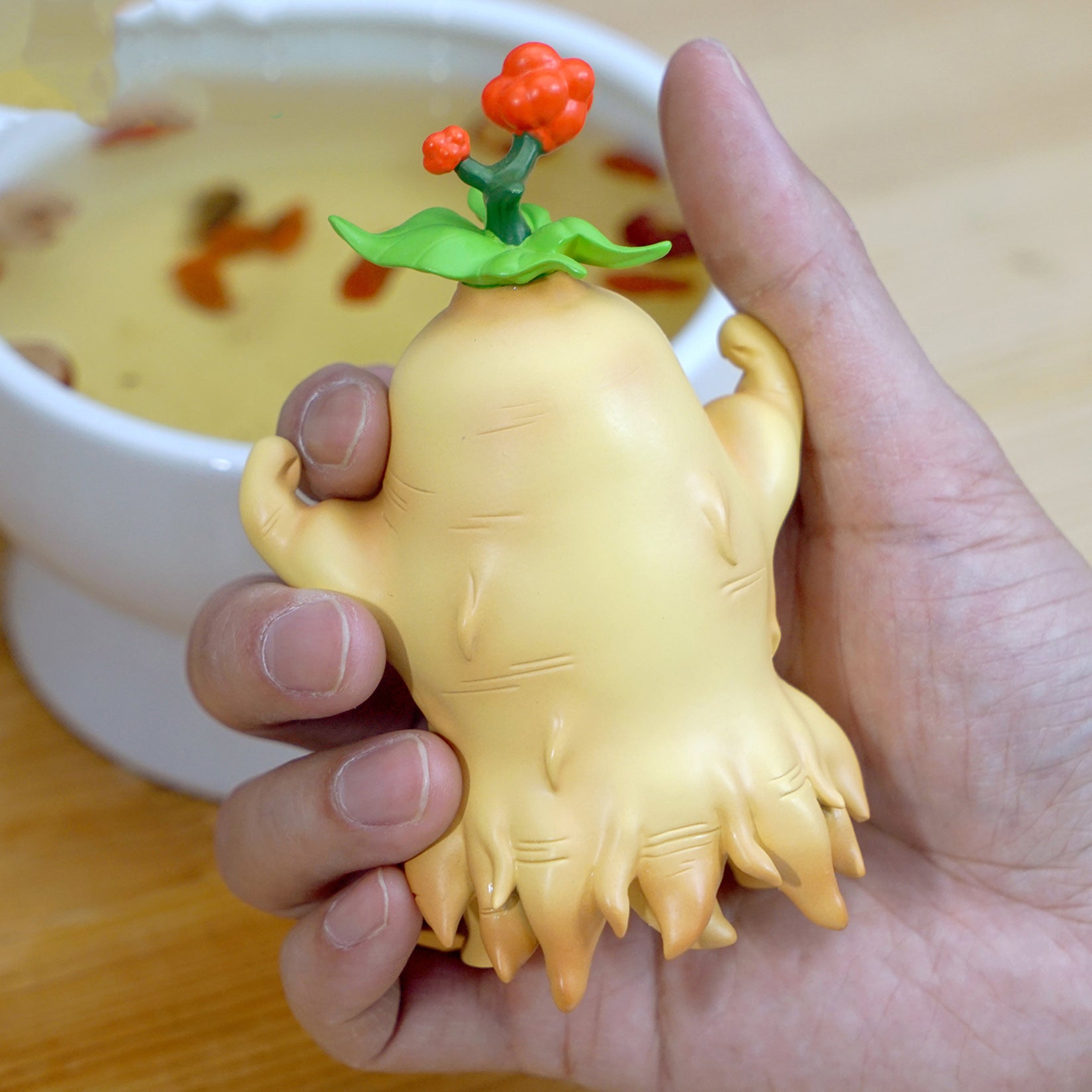 Ginseng Doll Model Creative Figure
