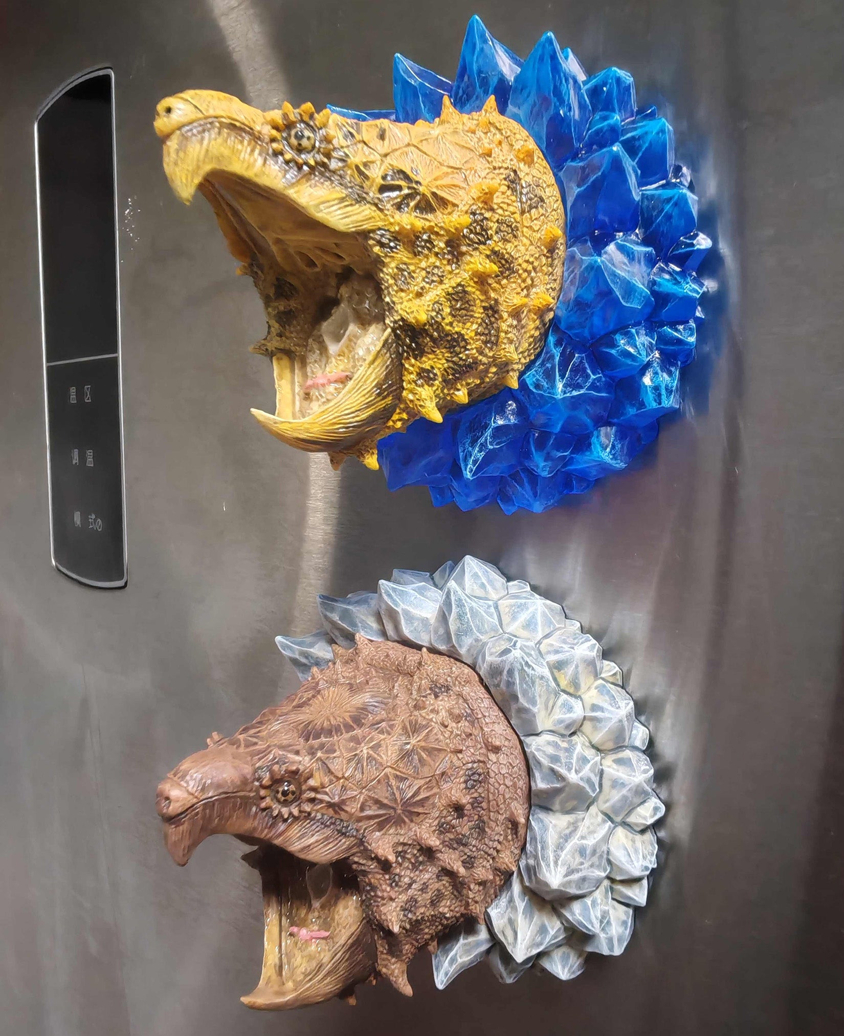 Chelydridae Resin Fridge Magnet Model