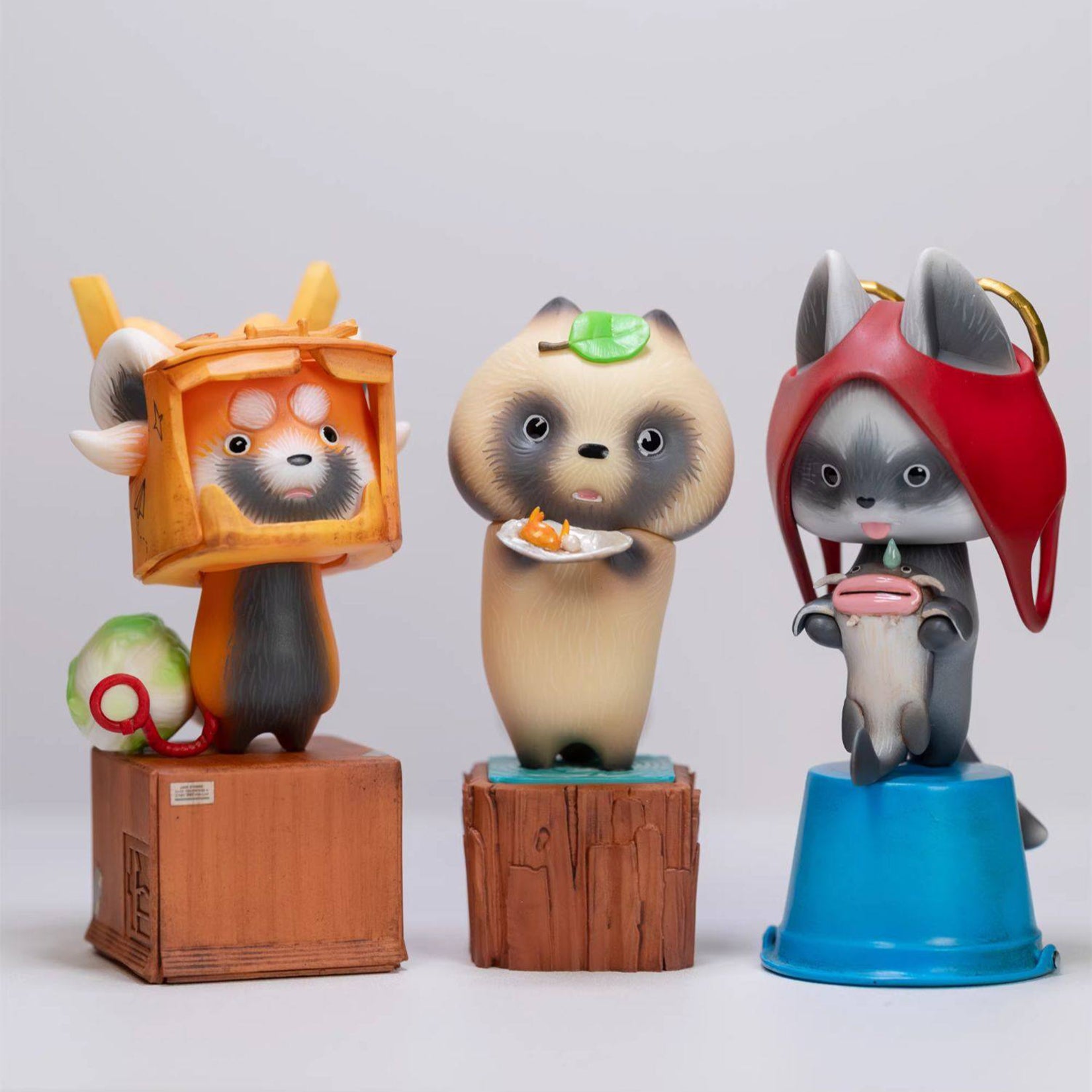 Adorable Fluffy Animal Collectible Figures