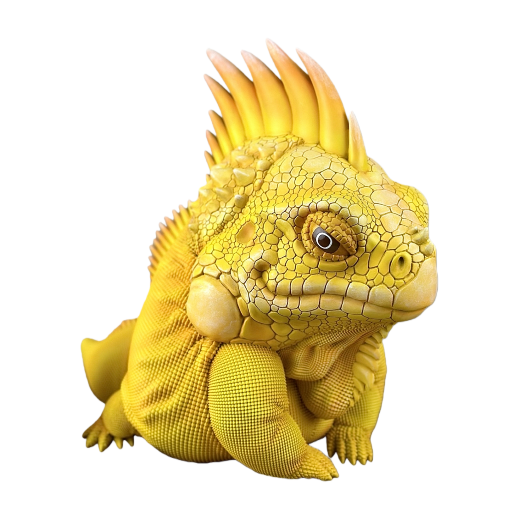 Plus Green Iguana Figure