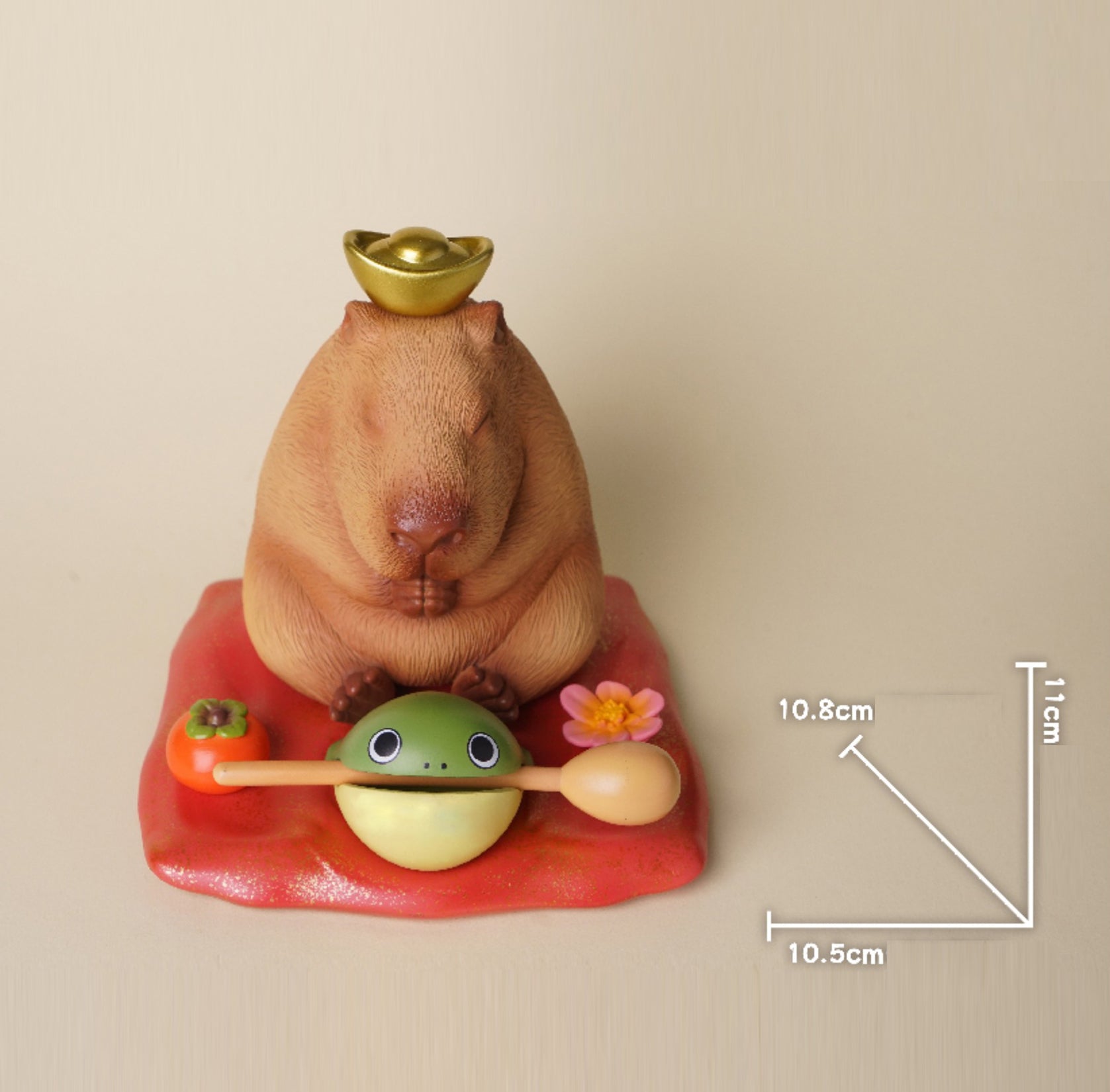 Capybara Figurine Cute Resin Animal Decor