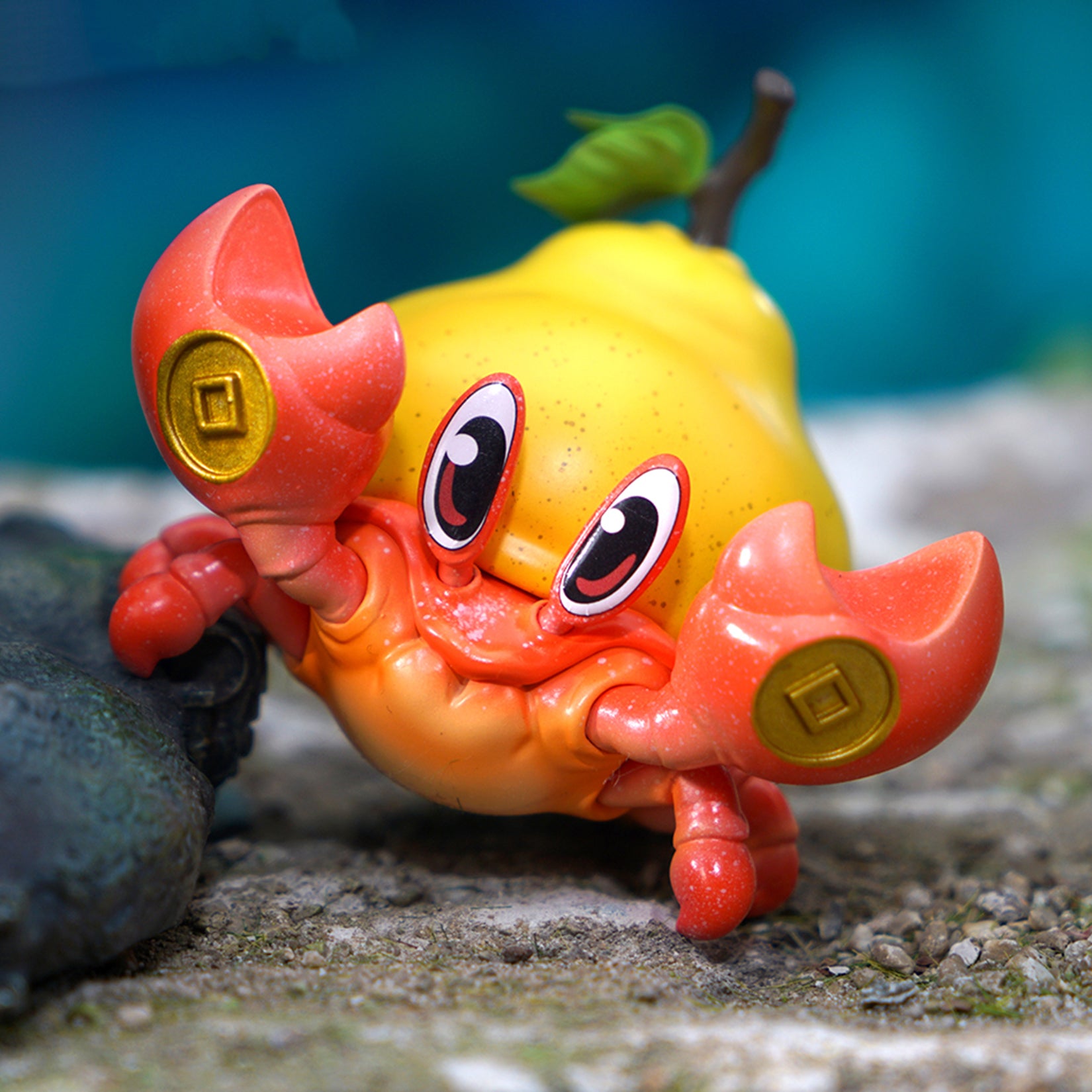 Einsiedlerkrebs Birnenmodell Kreative Figur 