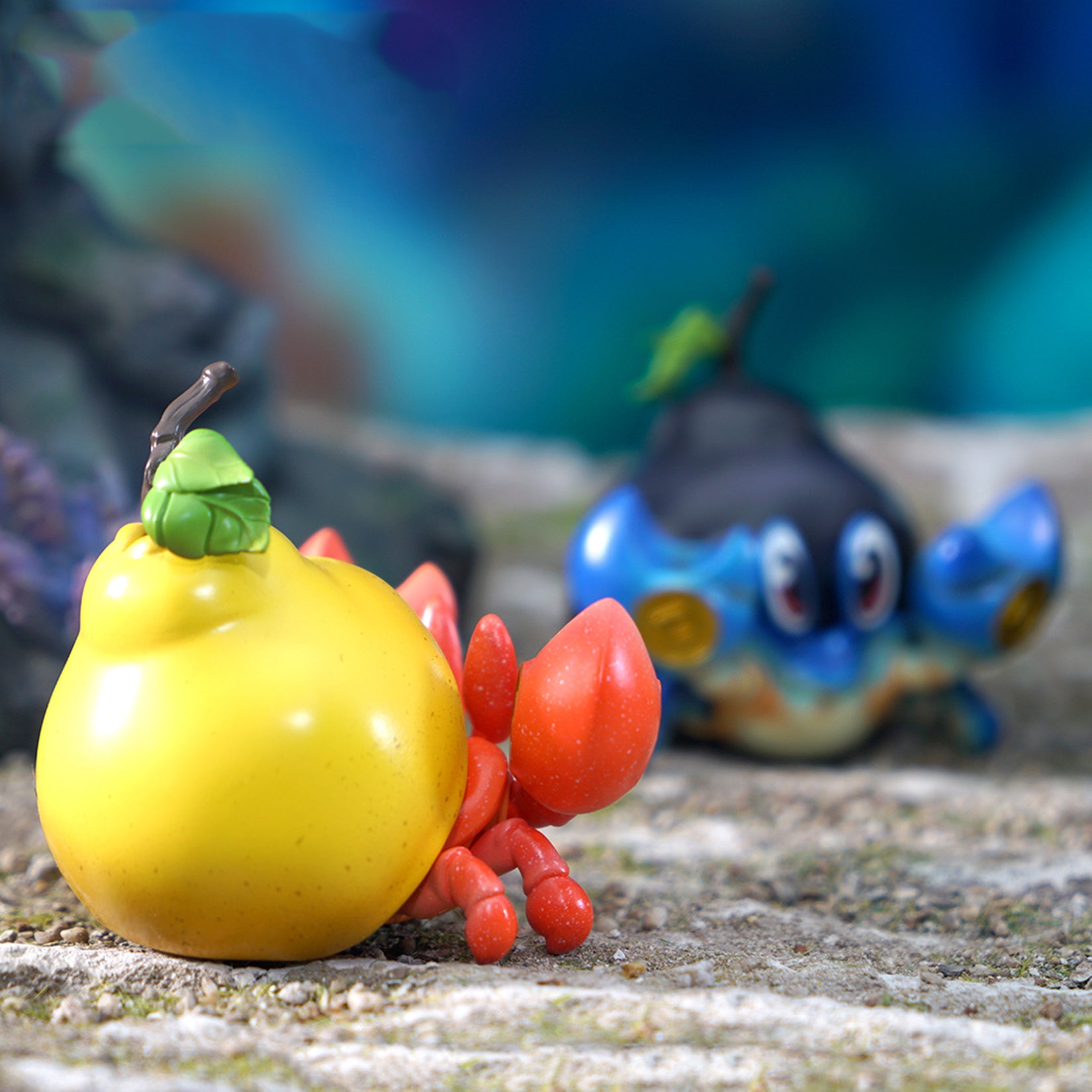 Einsiedlerkrebs Birnenmodell Kreative Figur 