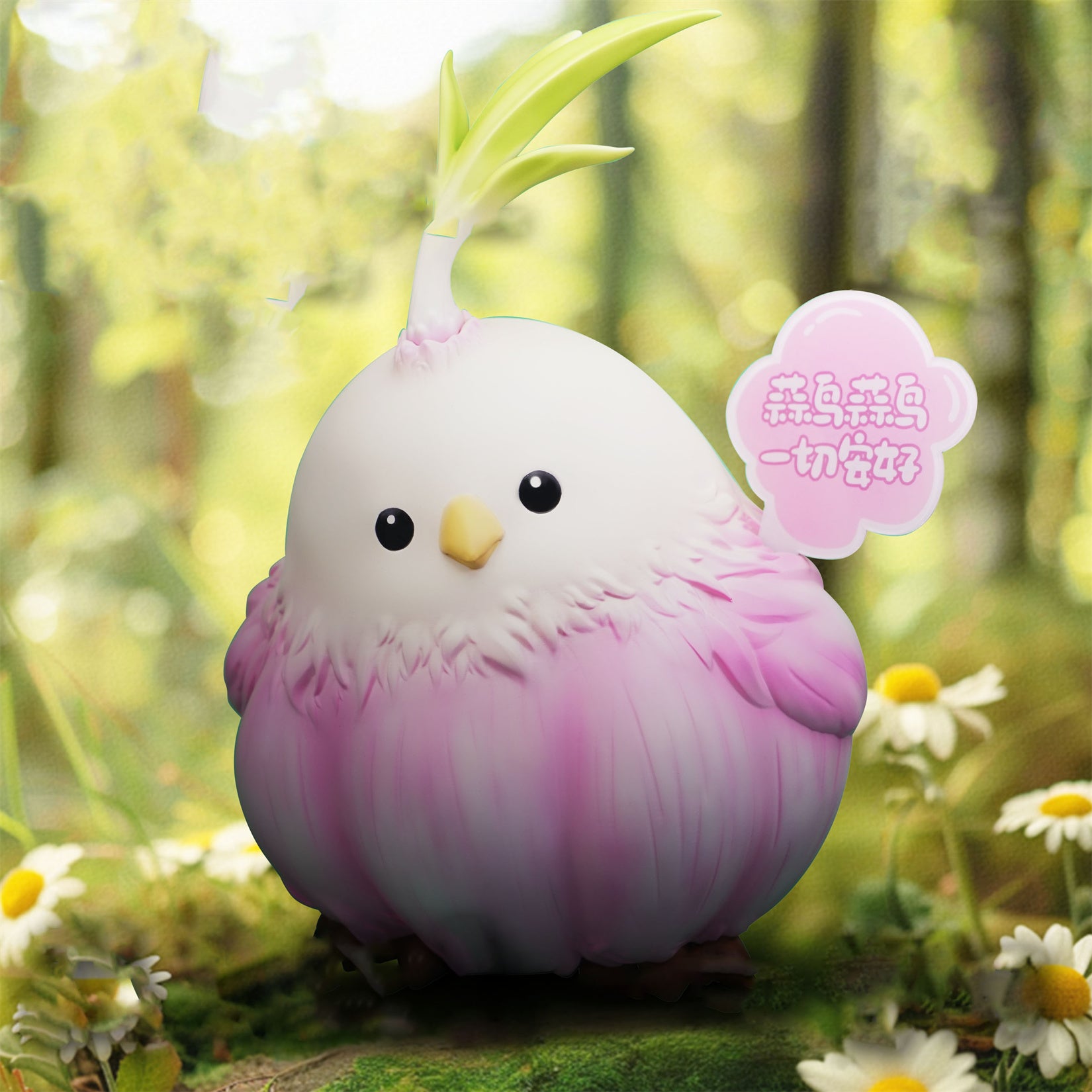 Plus Garlic Bird Model