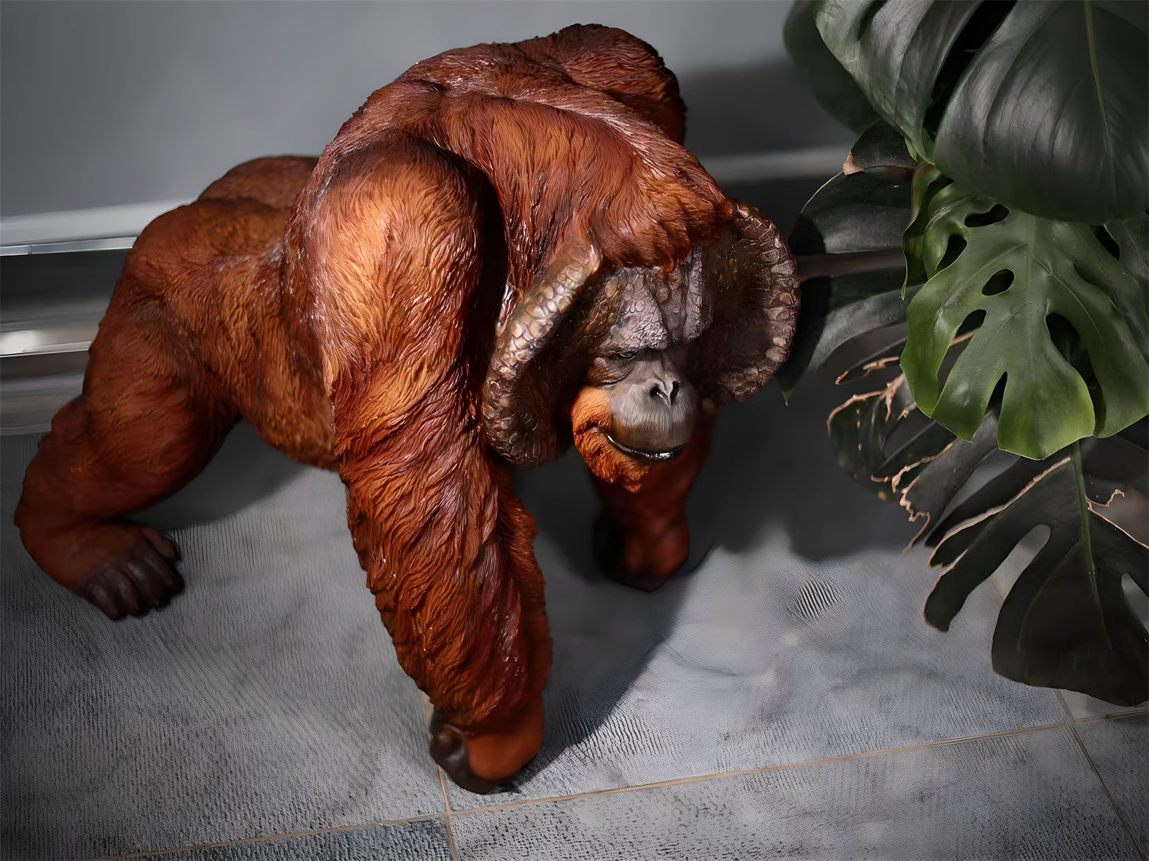 BOWUZHI Studio Sumatra-Orang-Utan-Modell im Maßstab 1:6 
