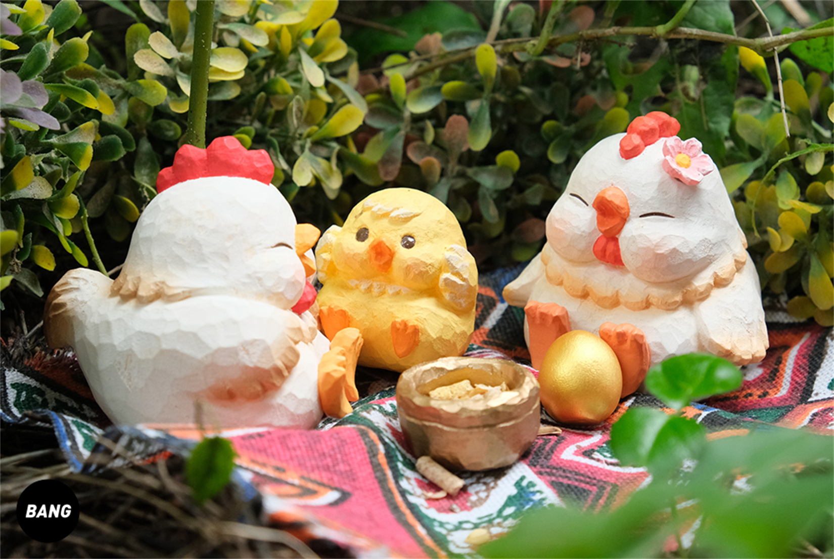 Chicken Family Model  Limited Edition