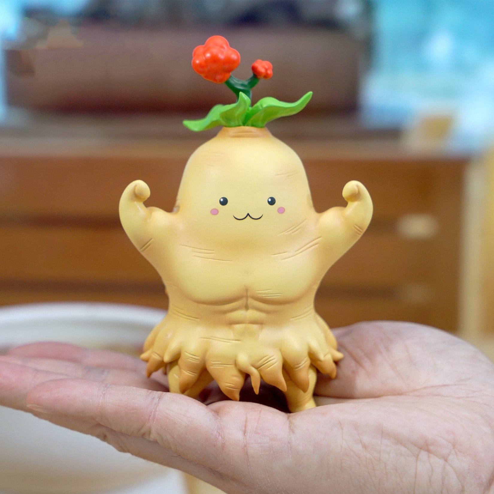 Ginseng Doll Model Creative Figure