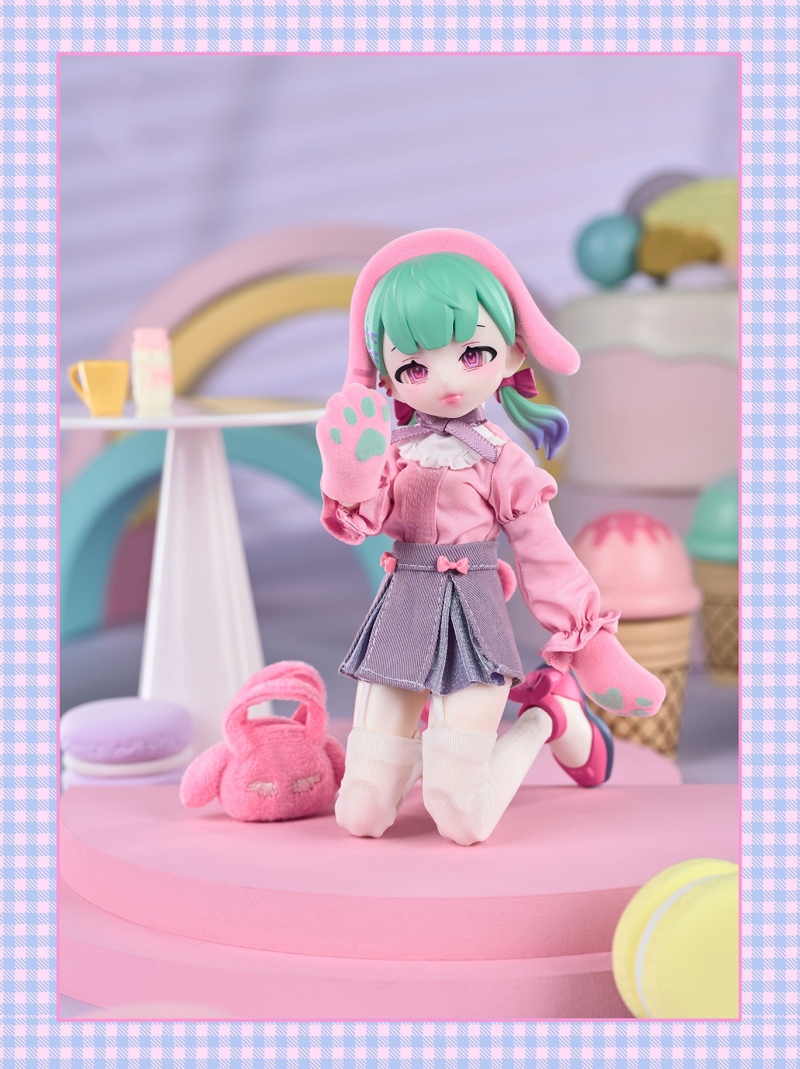 Eve Lynna Fluffy Bunny MJD Action Figure