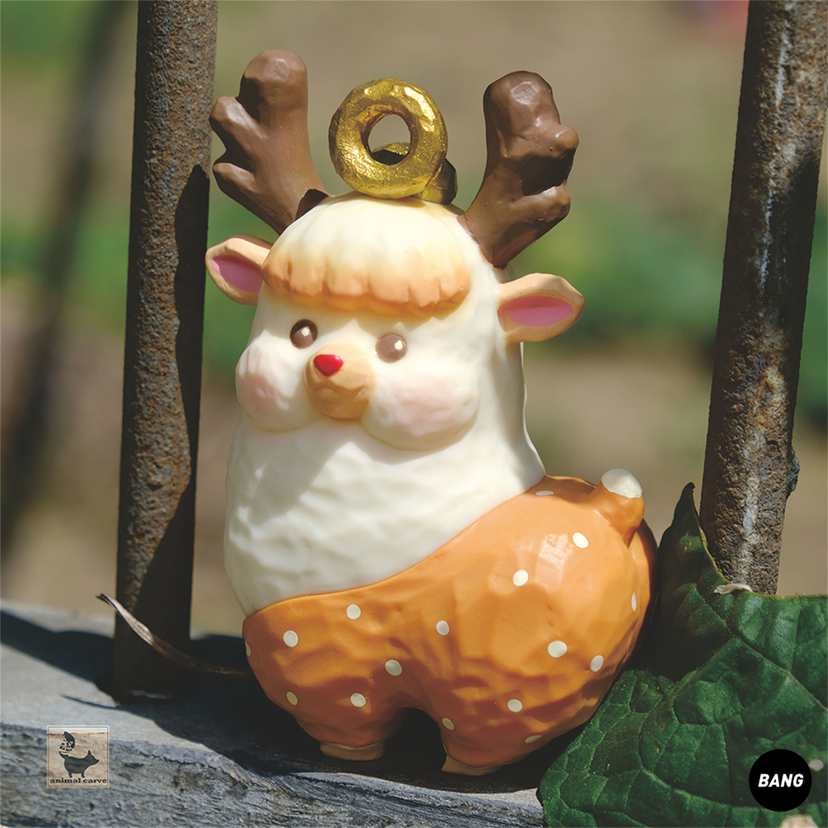 Donuts Elk Christmas Decor