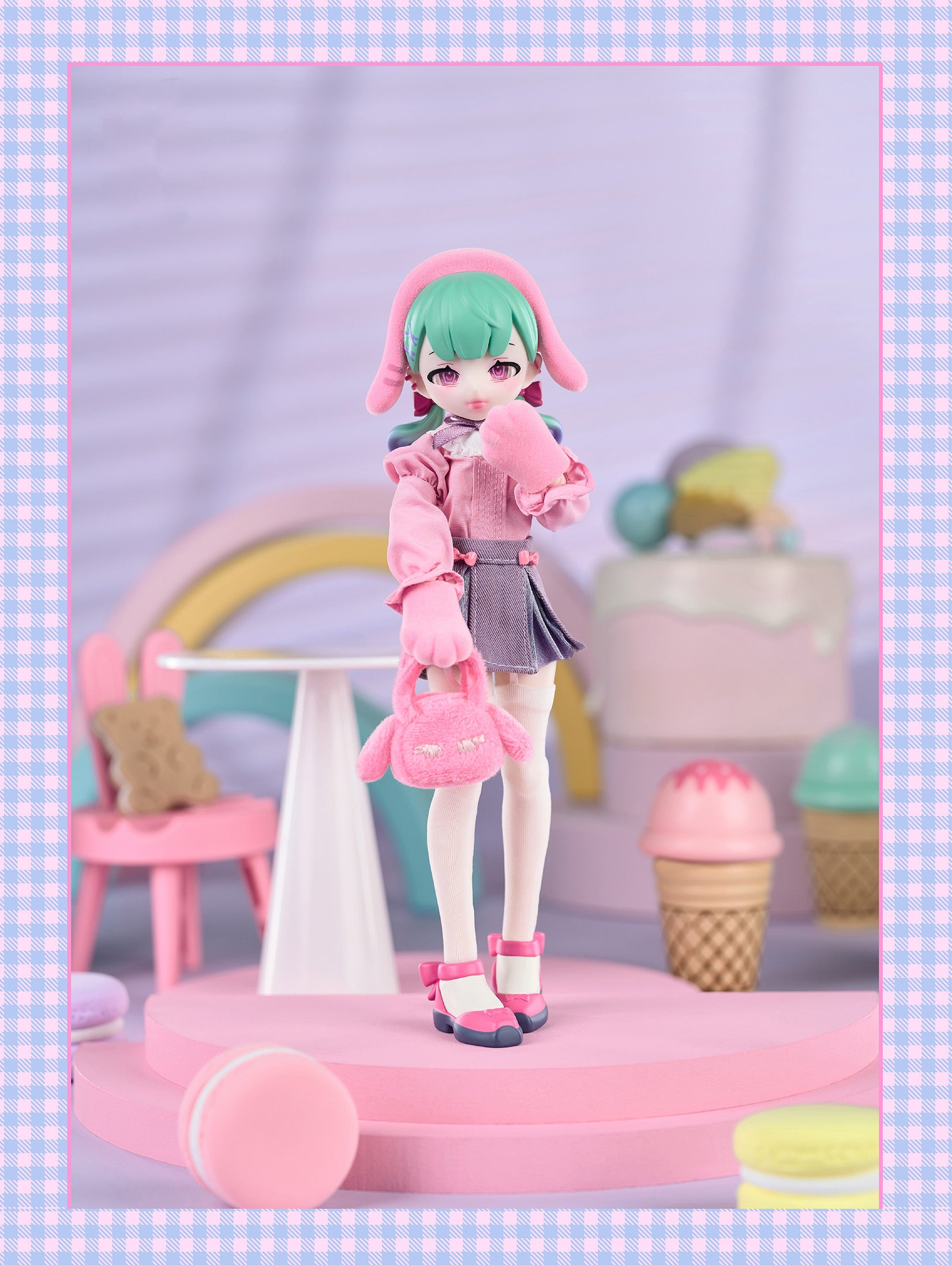 Eve Lynna Fluffy Bunny MJD Action Figure