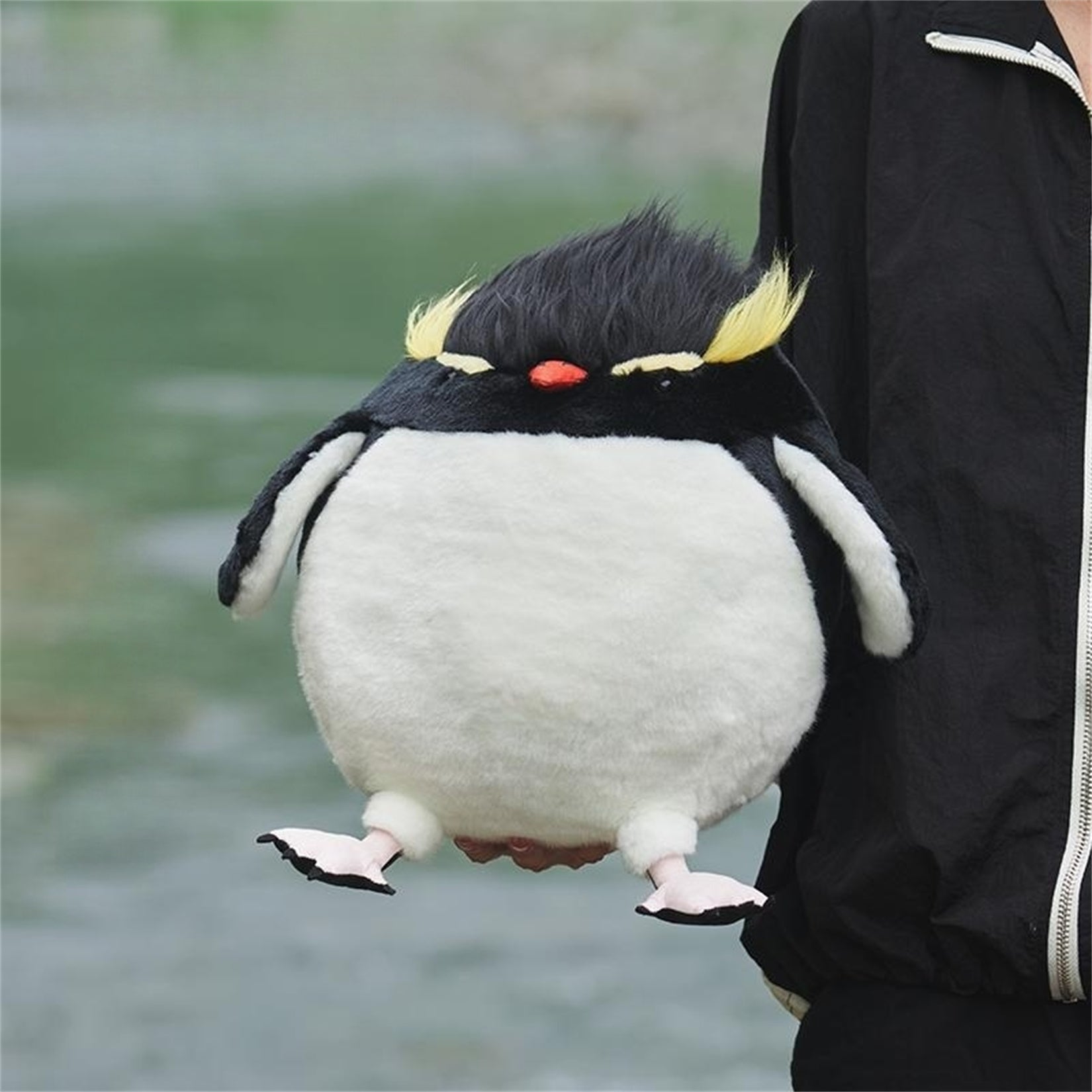 Rockhopper Penguin Plush Doll Soft Animal Model