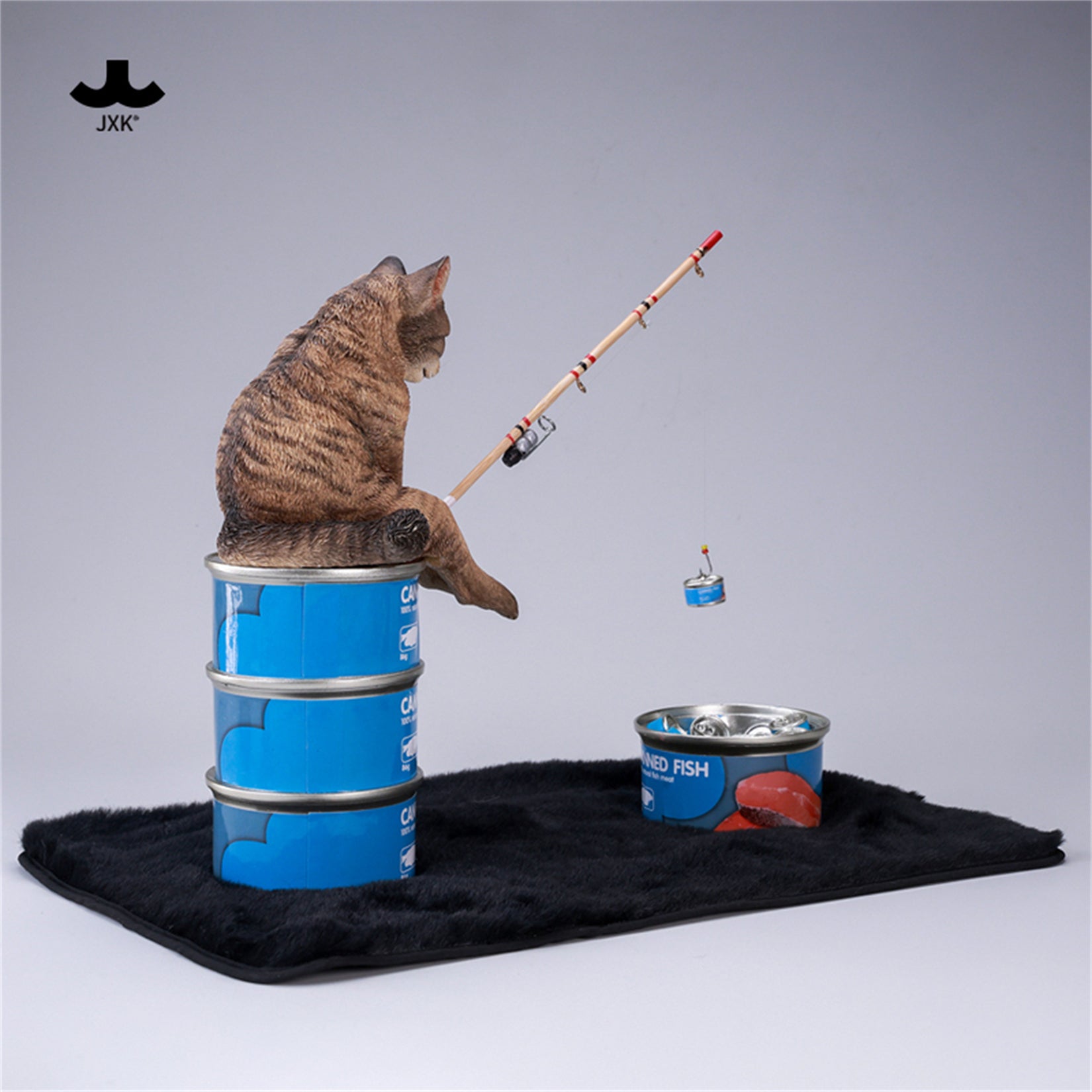JXK Dream-Fishing Kitten Figure