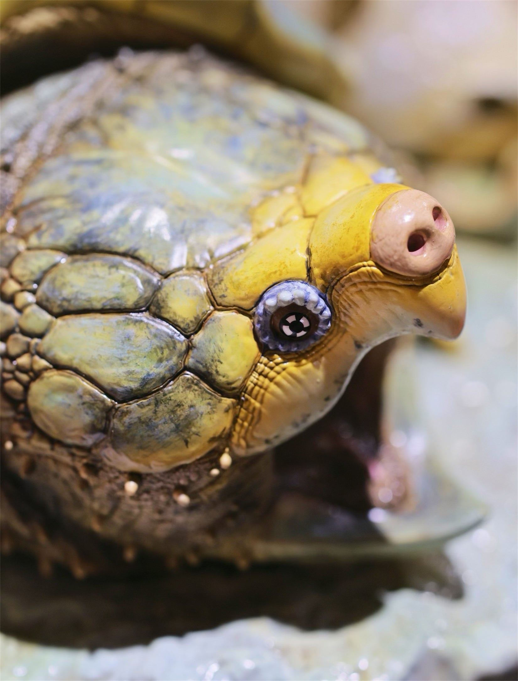Animal Heavenly Body  Plus Alligator Snapping Turtle Figurine