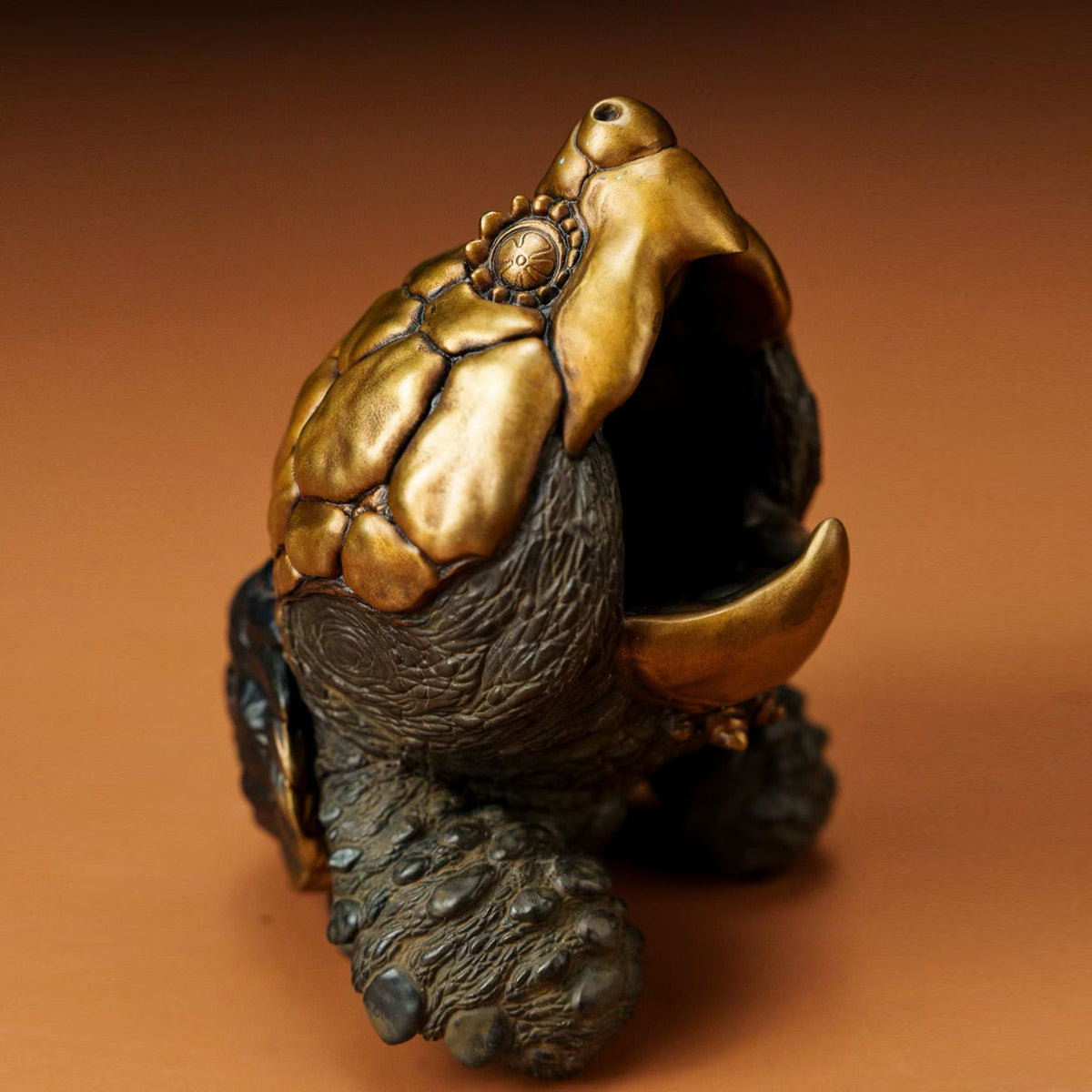 BOWUZHI Studio Alligator Snapping Turtle Incense Holder