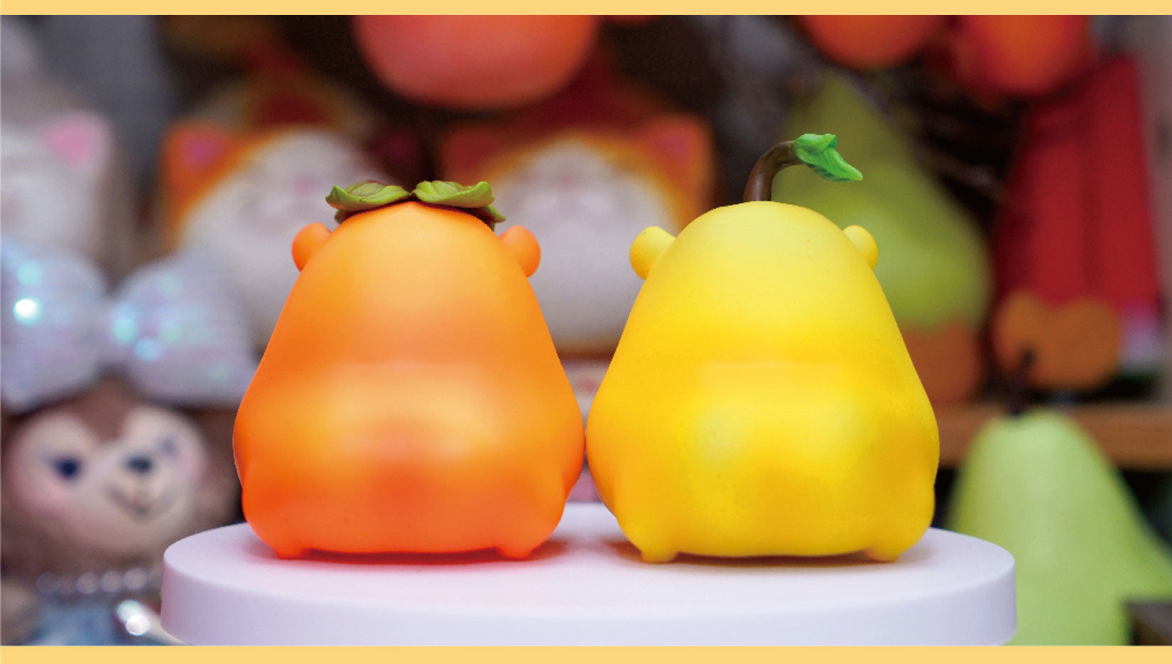 Propitious Pig Fruit Sculpture Resin Model