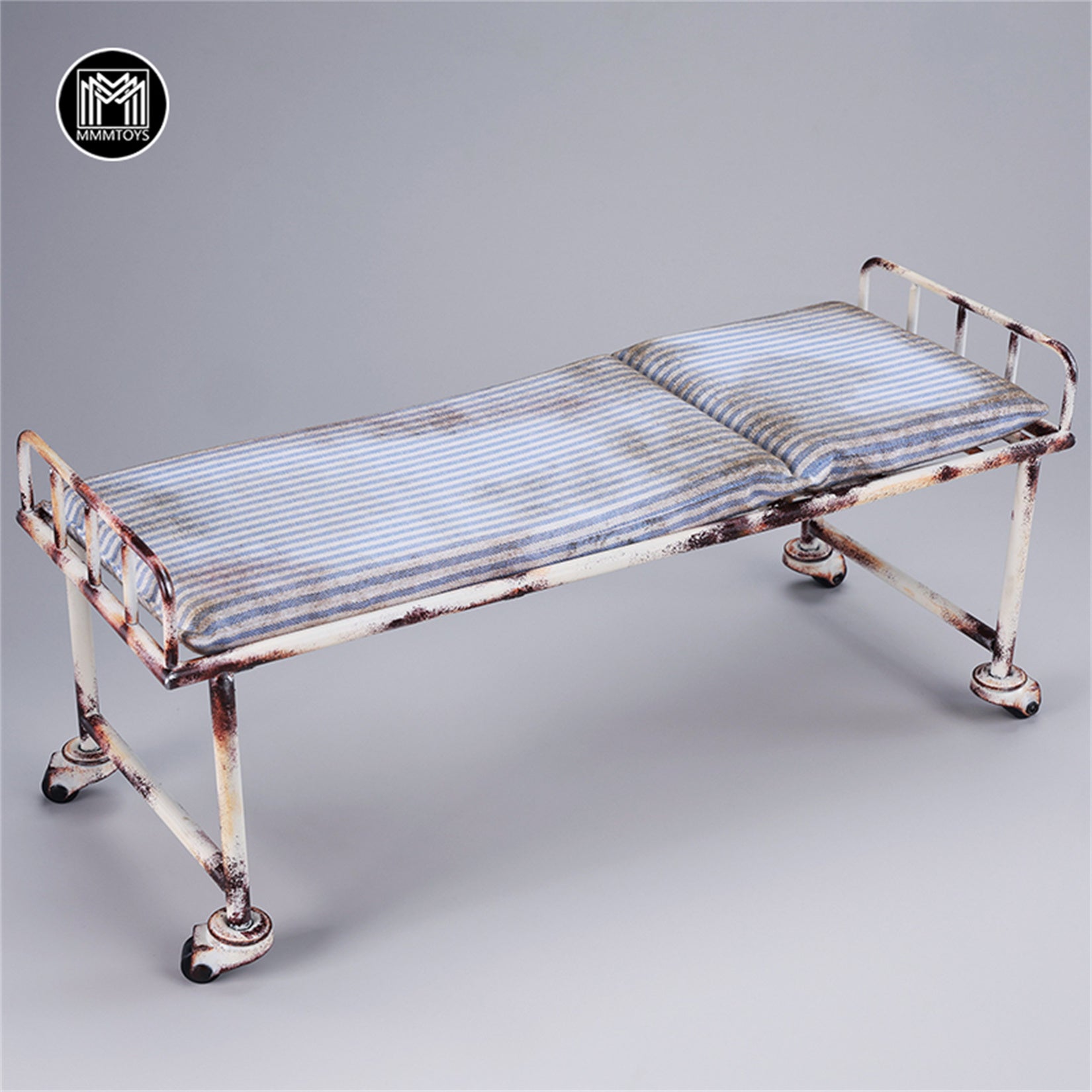 MMMTOYS 1:6 Scale Abandoned Hospital Bed Model