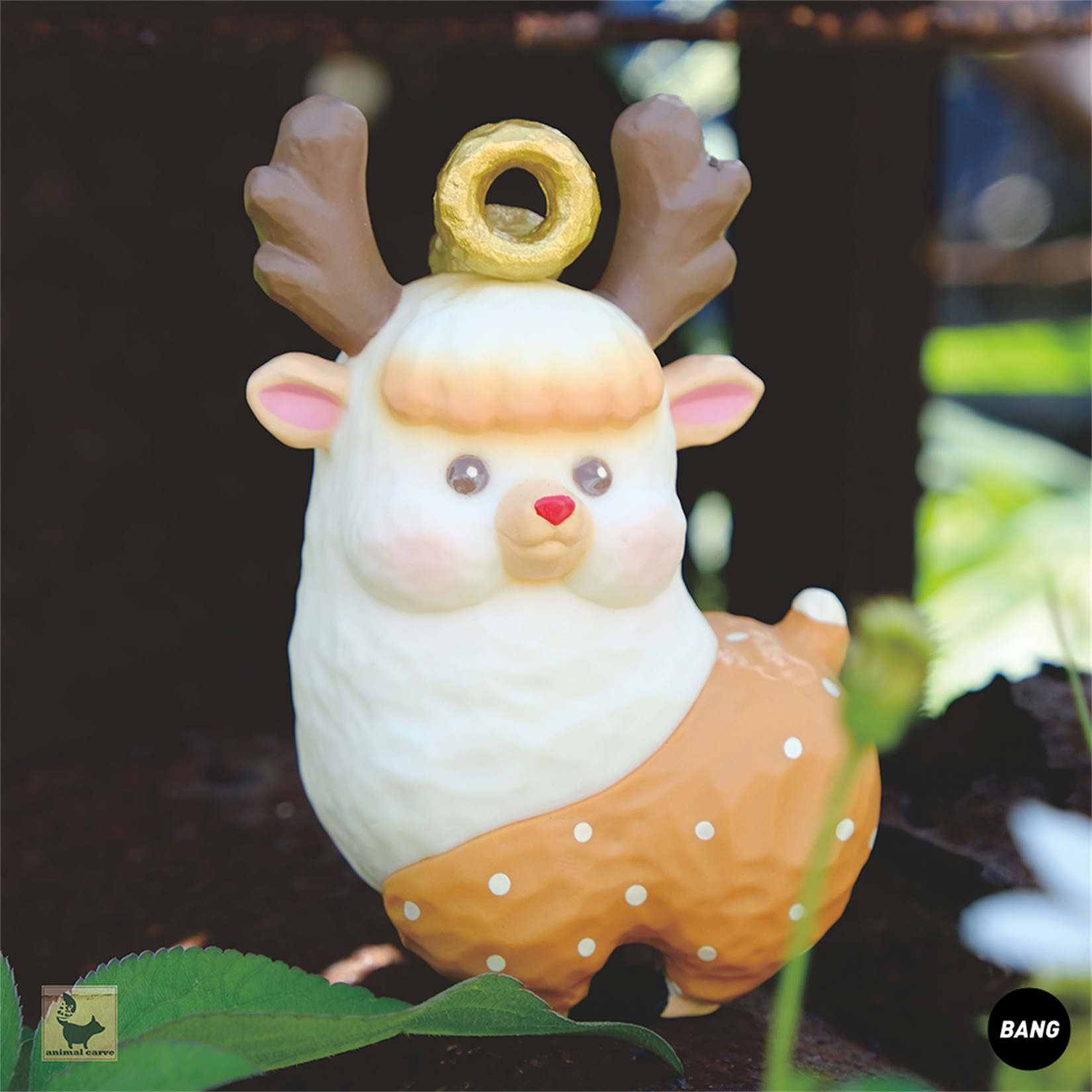 Donuts Elk Christmas Decor