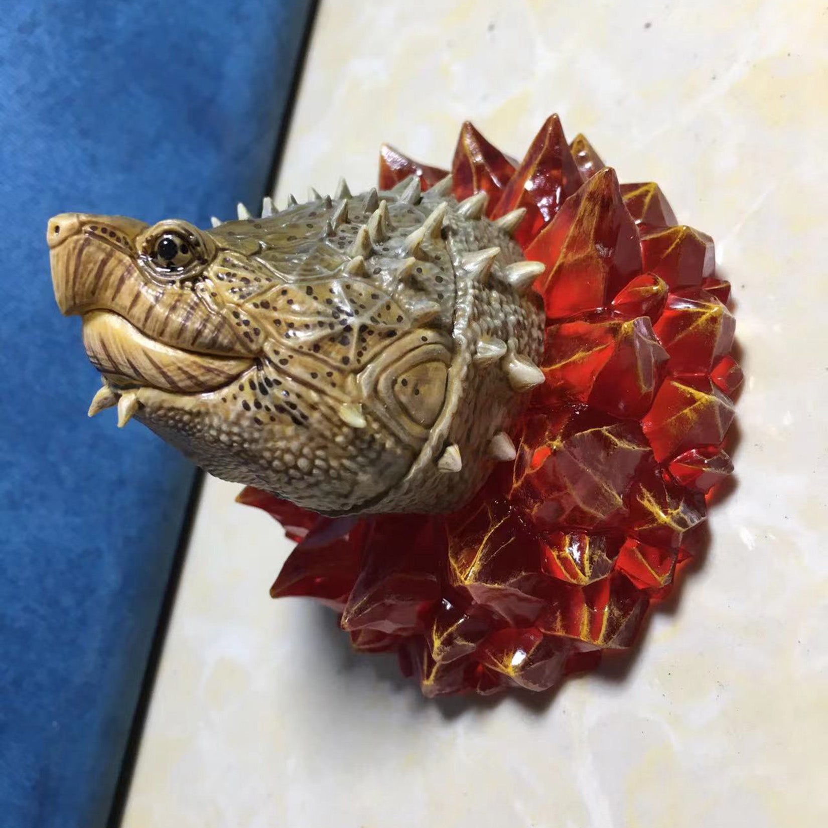 Chelydridae Resin Fridge Magnet Model