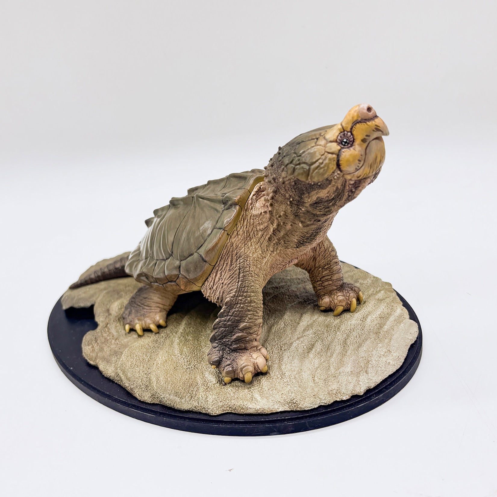 Animal Heavenly Body  Standing Alligator Snapping Turtle Figurine