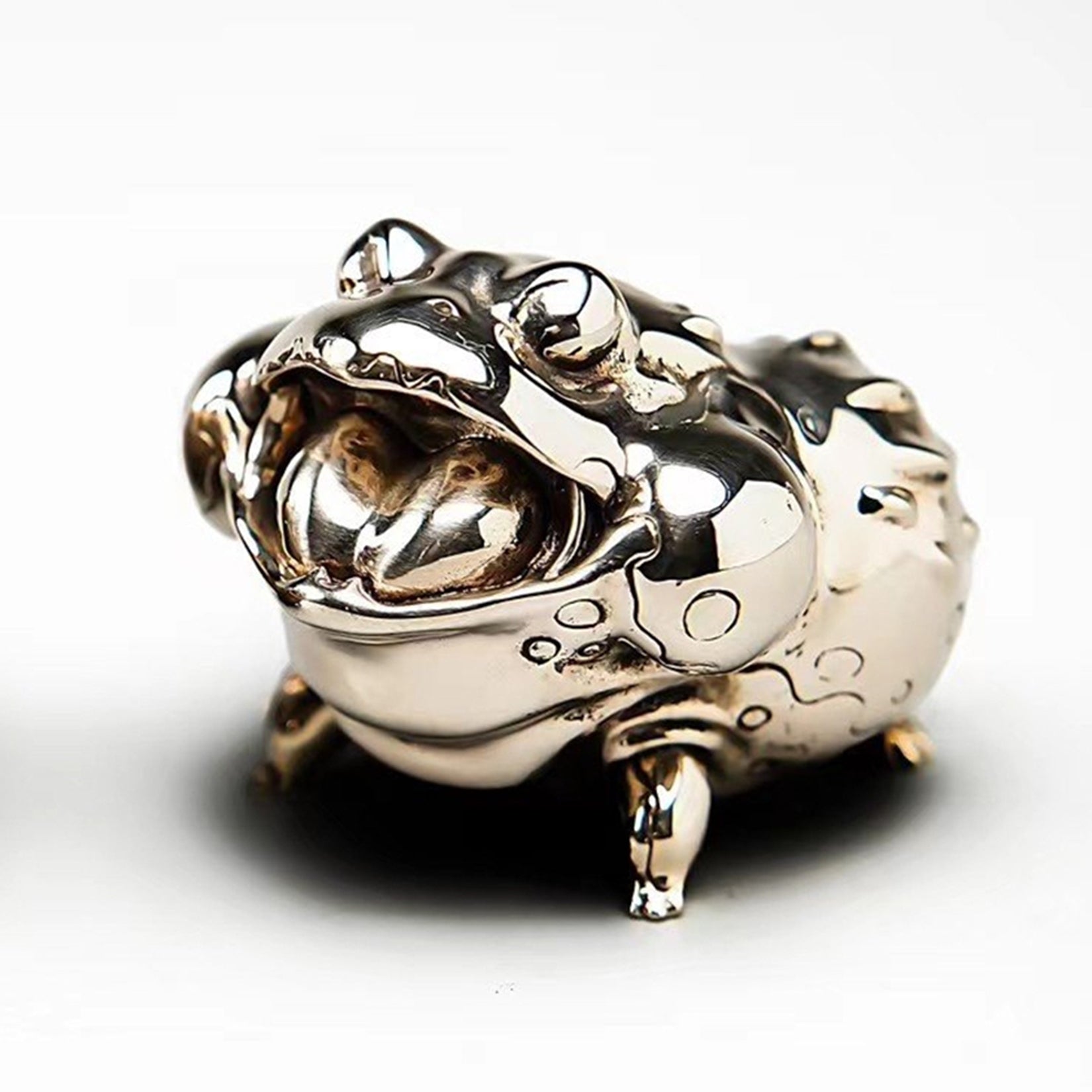 BOWUZHI Studio Toad Statue Frog Model