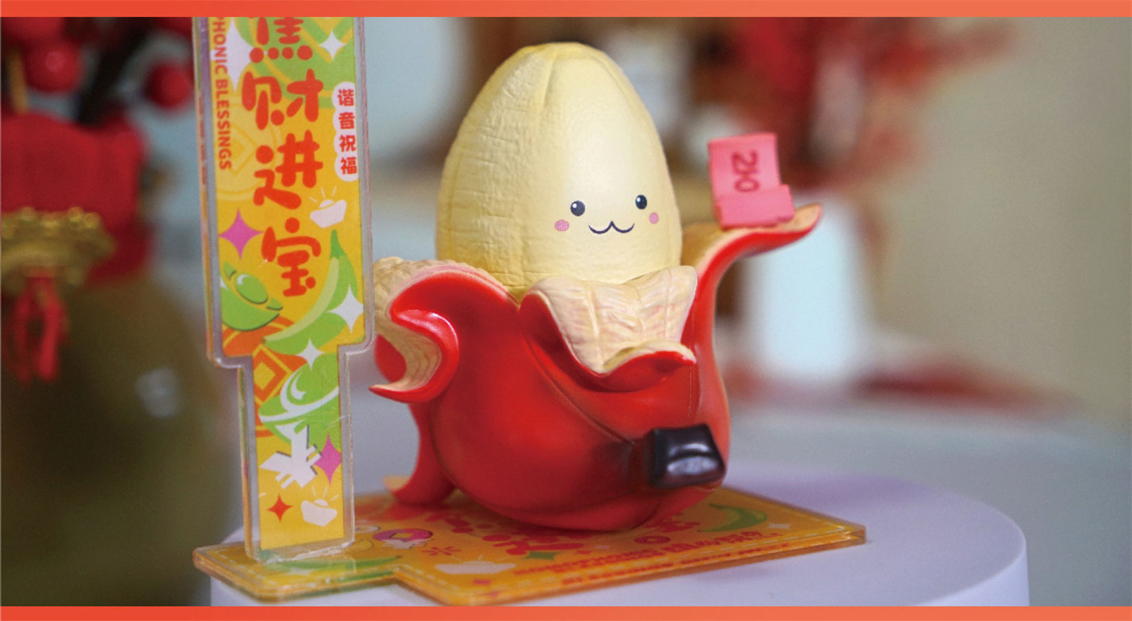 Fortune Bananas Figure Resin Model