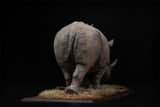 De CLAY Studio White rhinoceros Model