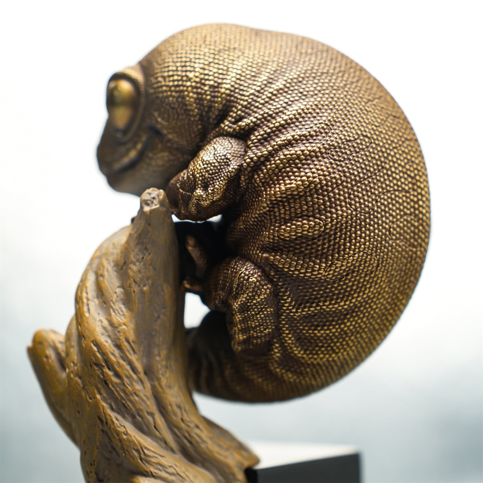 BOWUZHI Studio Bronze Gecko Figurines