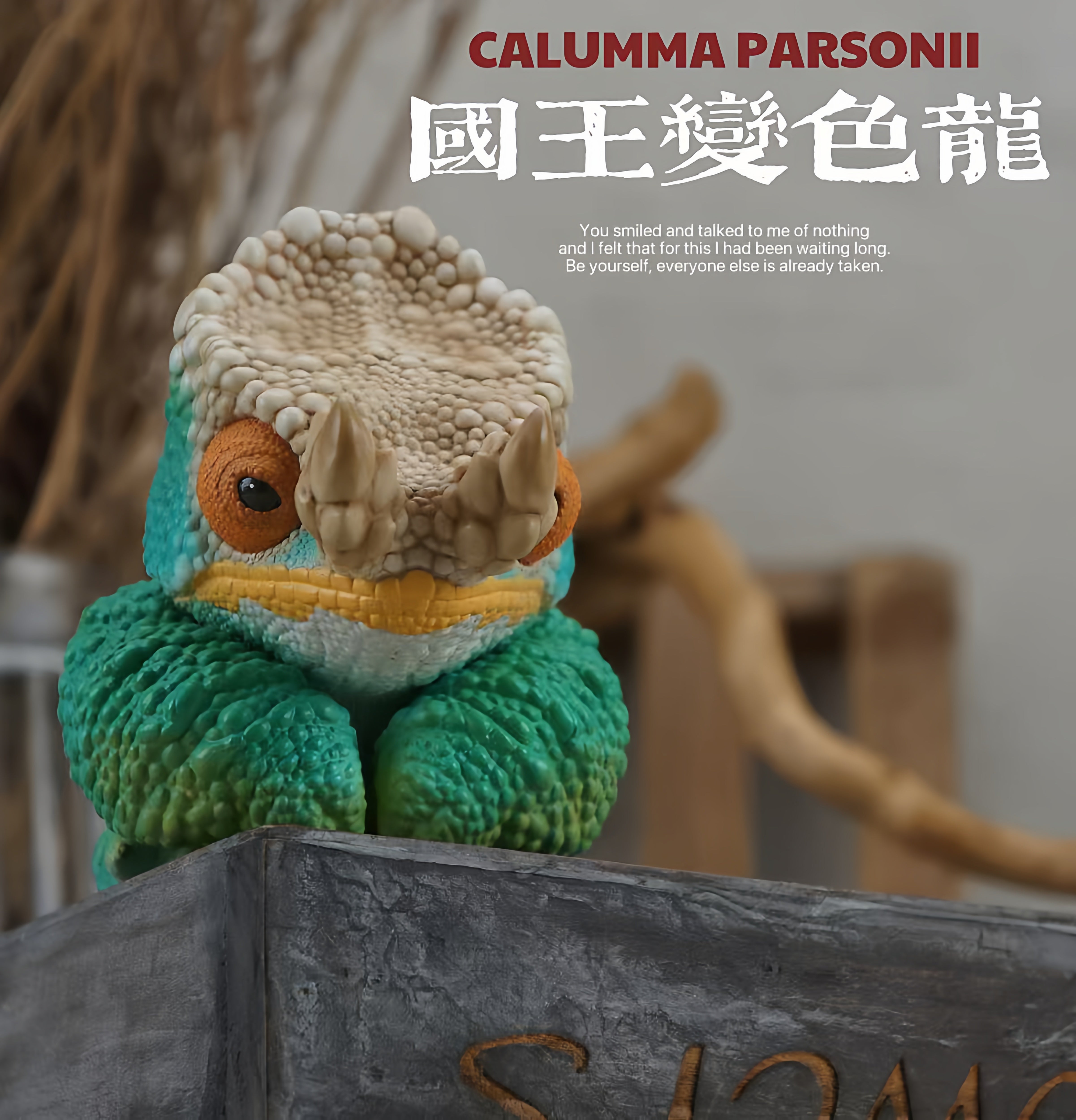 Chamaeleonidae Model Reptile Pet Animal Figure