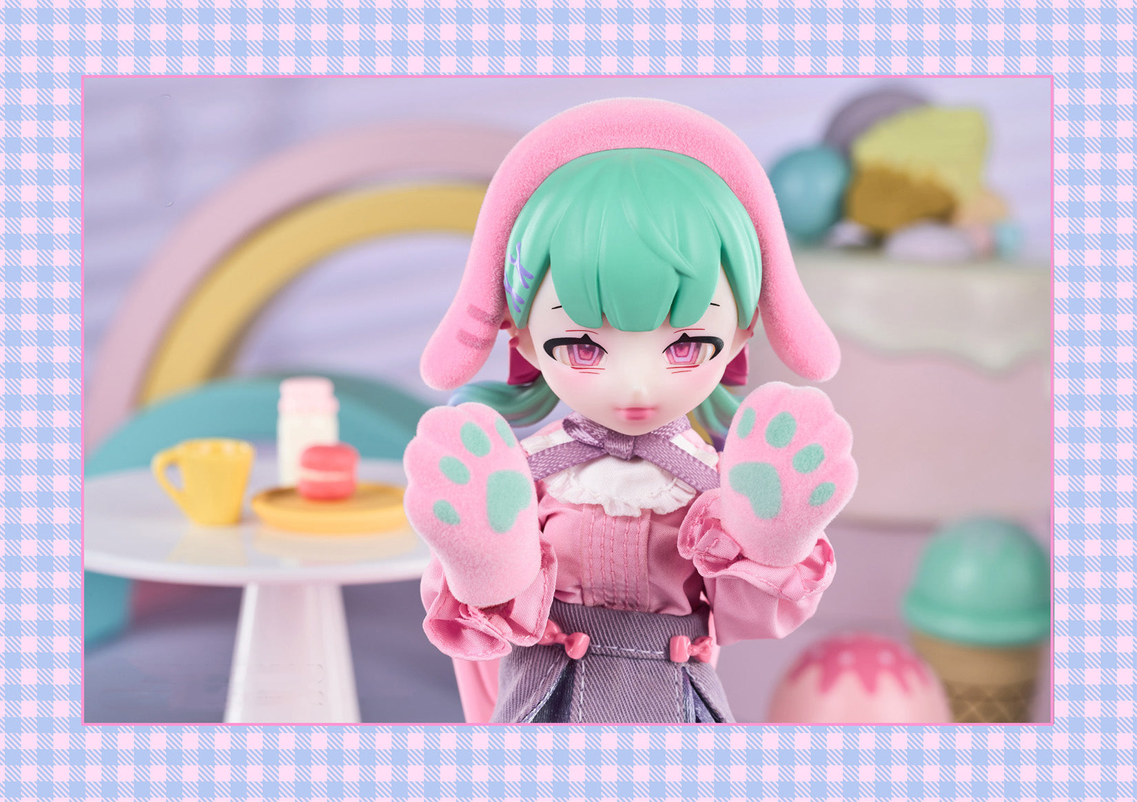 Eve Lynna Fluffy Bunny MJD Action Figure