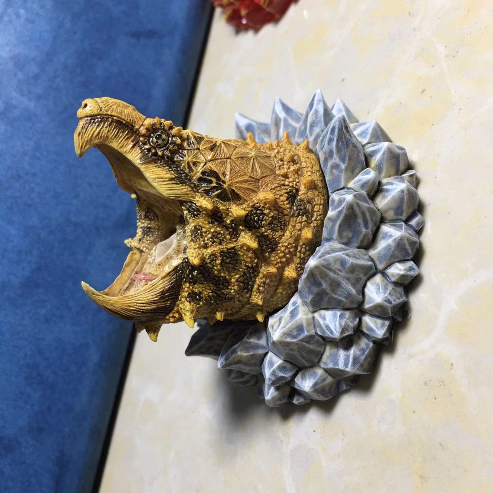 Chelydridae Resin Fridge Magnet Model