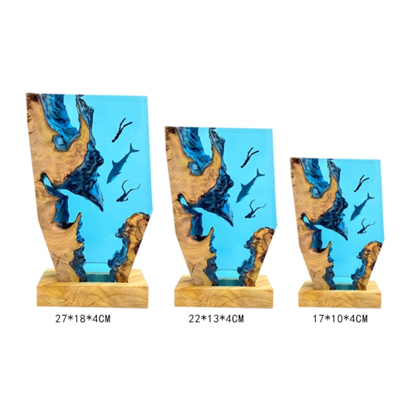 The Shark & Divers Ocean Model