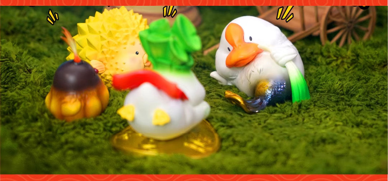 Lucky Duck Statue Animal Figure