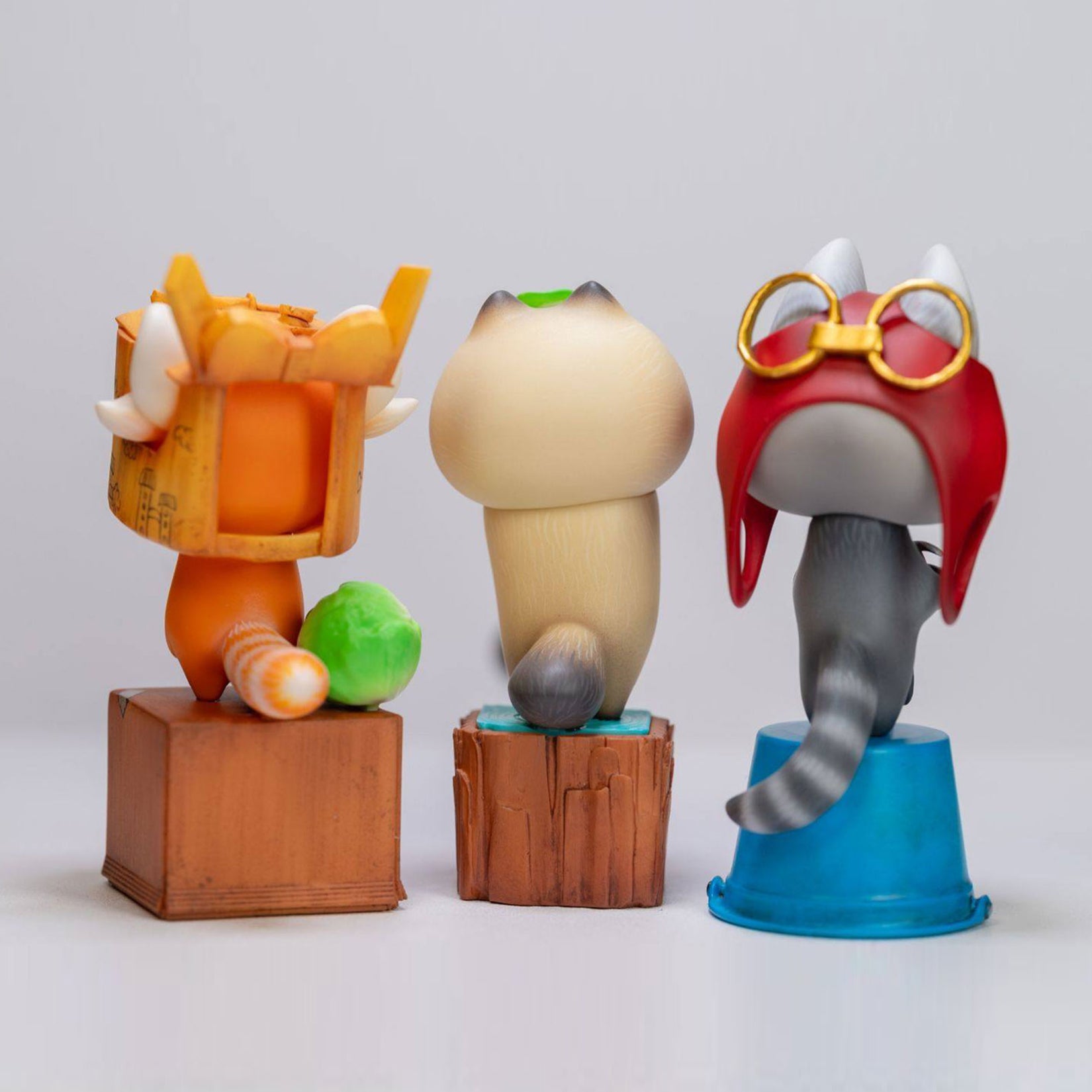 Adorable Fluffy Animal Collectible Figures