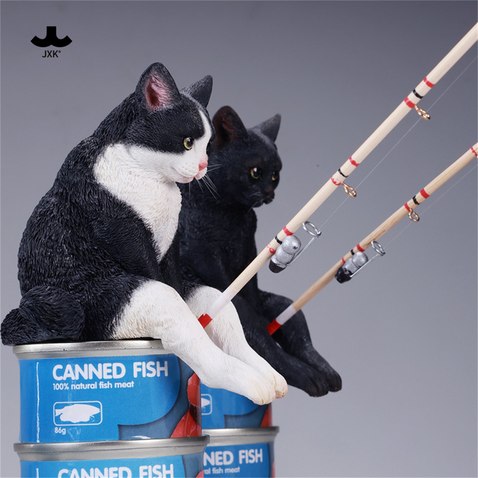 JXK Dream-Fishing Kitten Figure