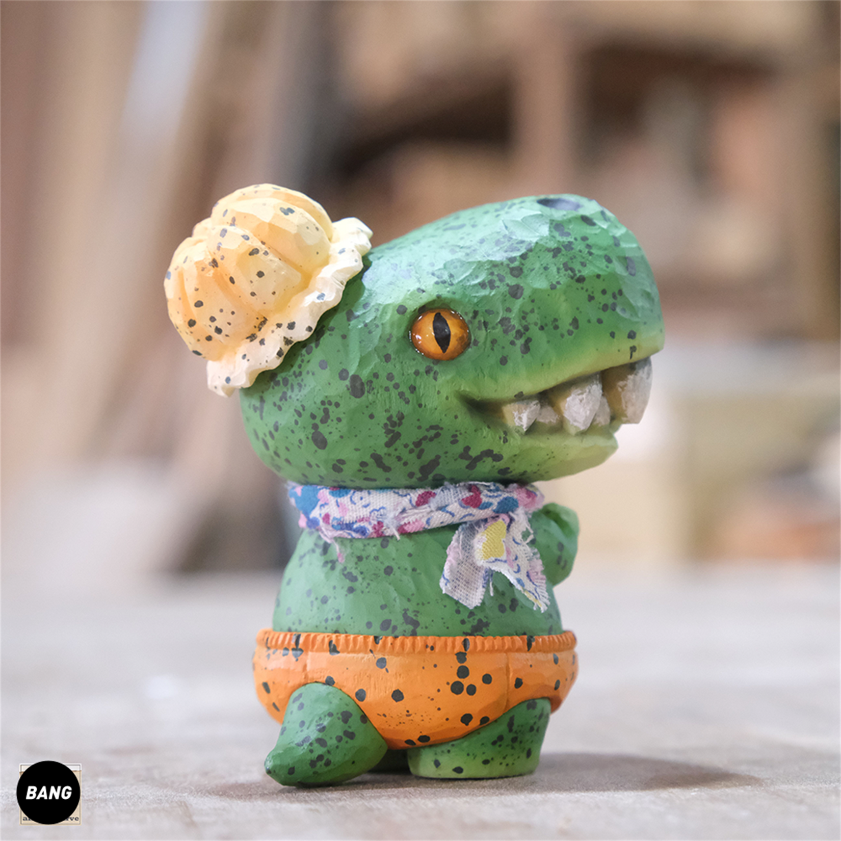 Sleepwalking Little Dinosaur Model
